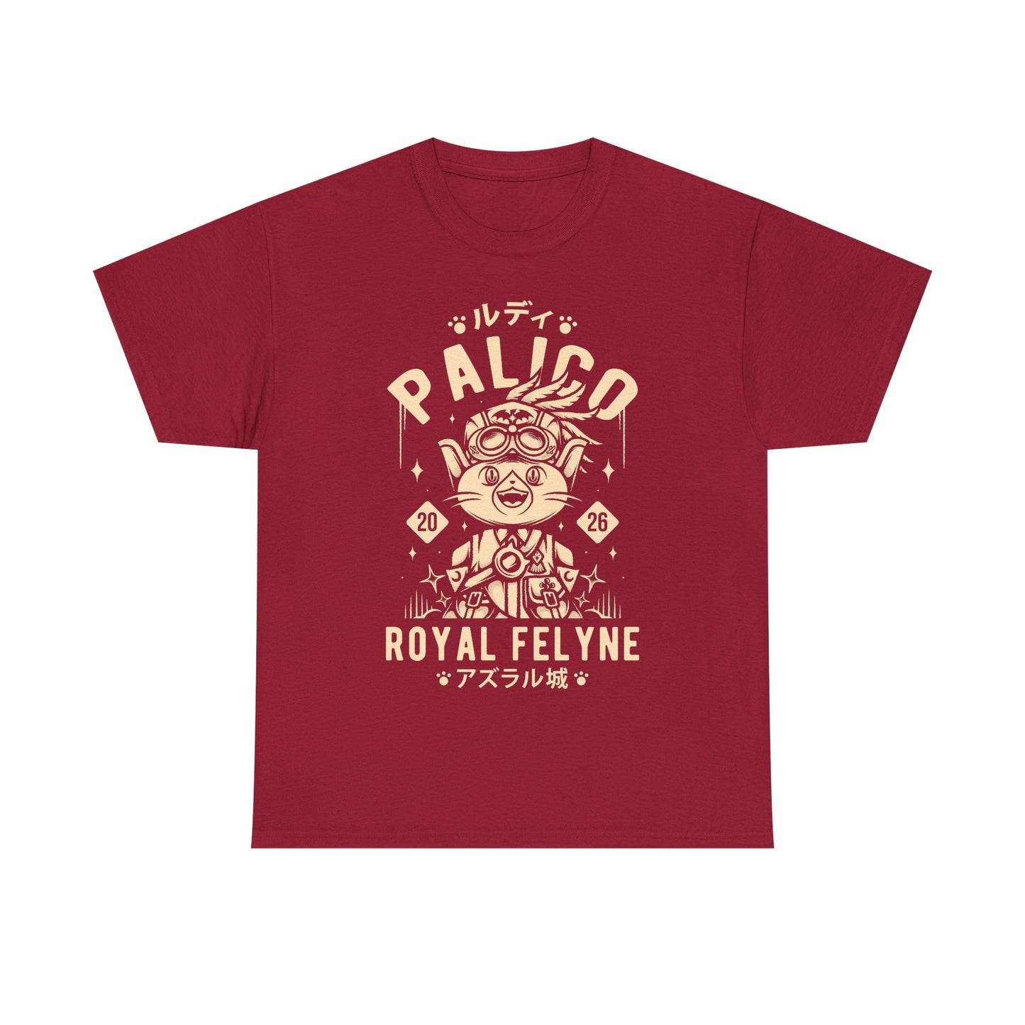 Rudy Royal Palico Monster Hunter Stories 3 t-shirt inspired by the MHST3 fantasy JRPG video game series.