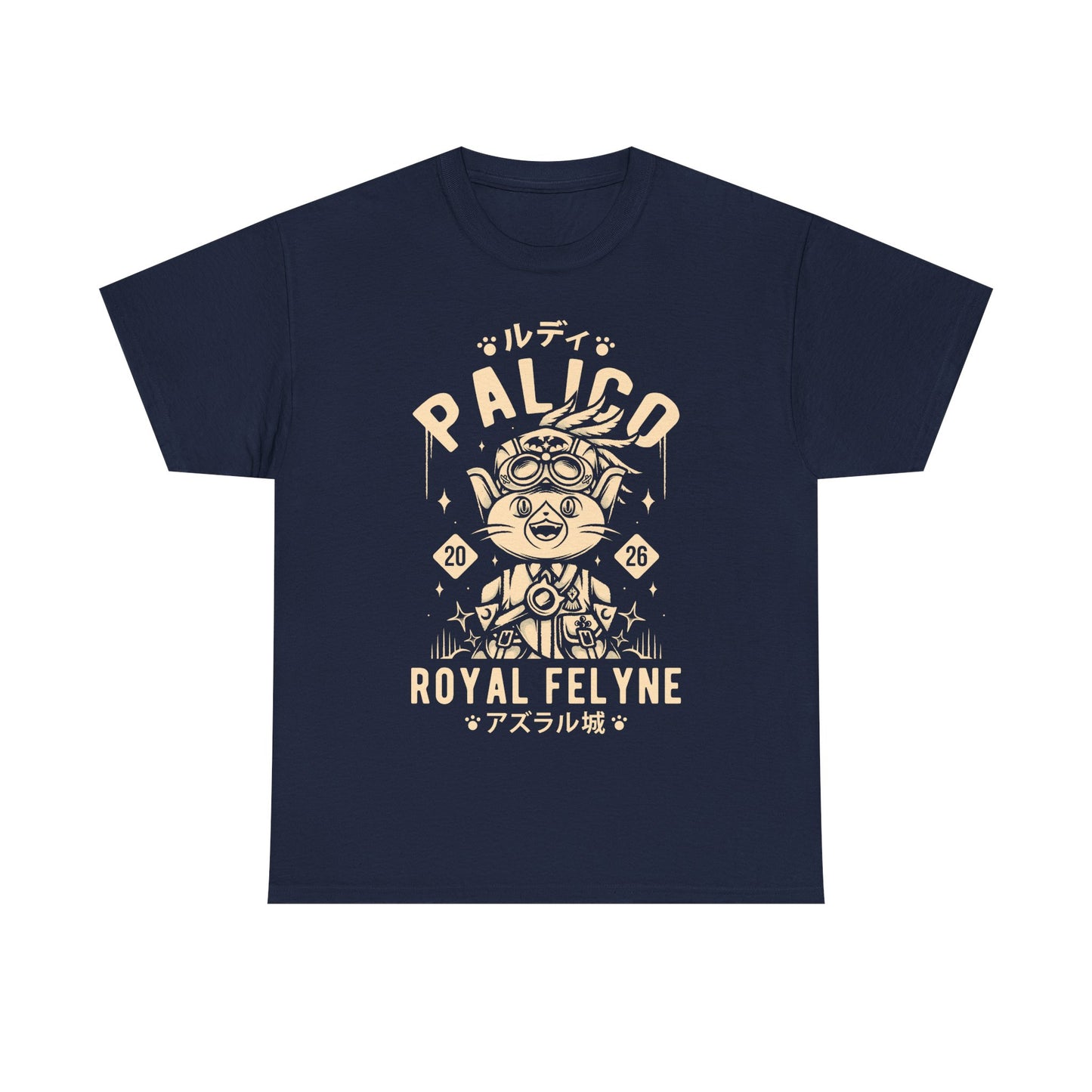 Rudy Royal Palico Monster Hunter Stories 3 t-shirt inspired by the MHST3 fantasy JRPG video game series.