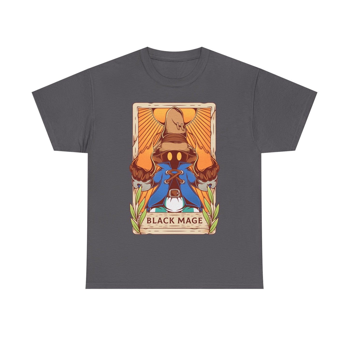 Black Mage Tarot Card Unisex T-shirt