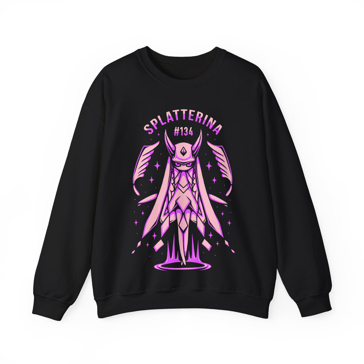 Palworld Splatterina Crimson Butcher Dark Pal Unisex Crewneck Sweatshirt