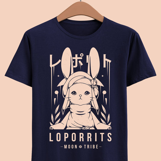 Loporrits Moon Tribe FFXIV - FF14 Unisex T-shirt