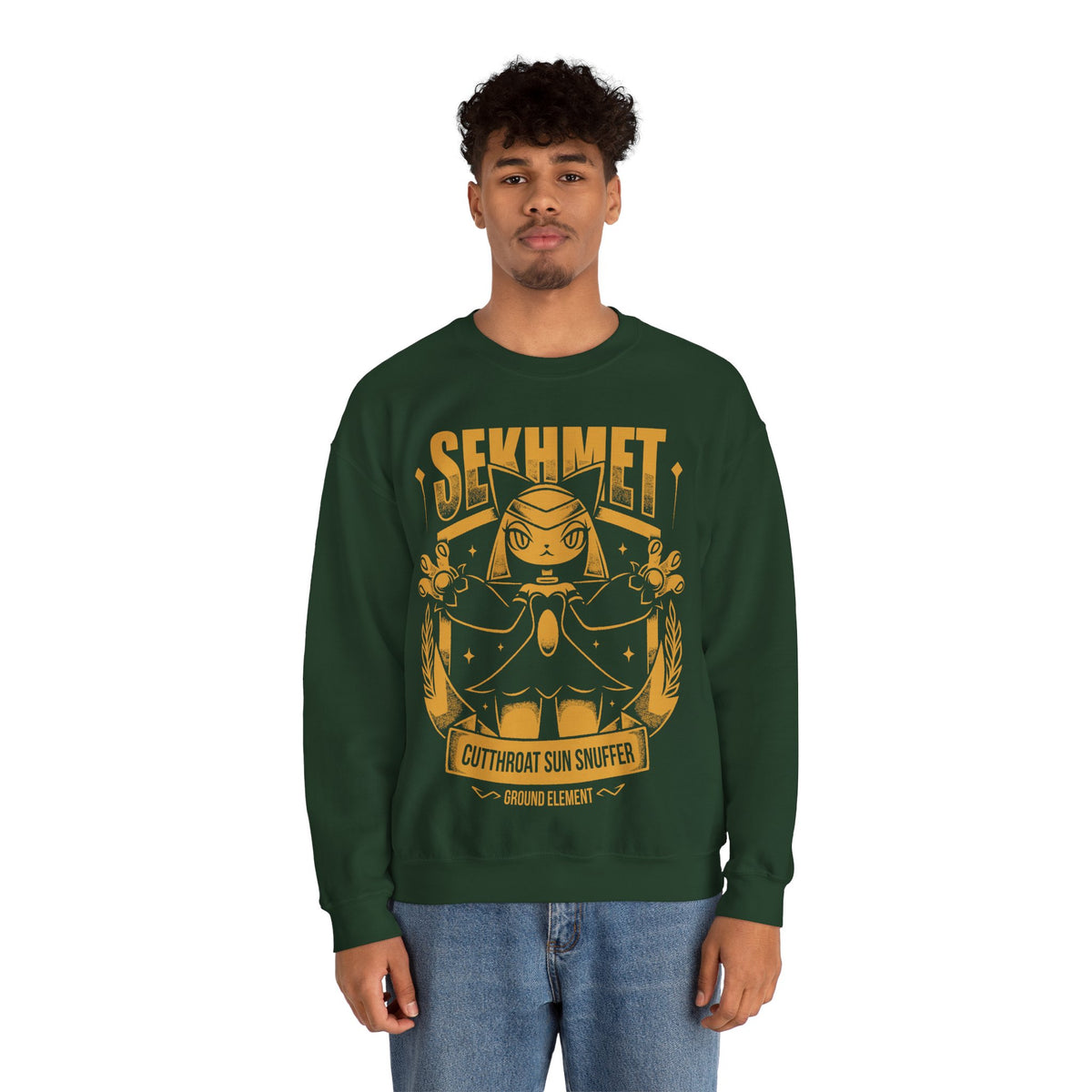 Palworld Sekhmet Ground Pal #140 Unisex Crewneck Sweatshirt
