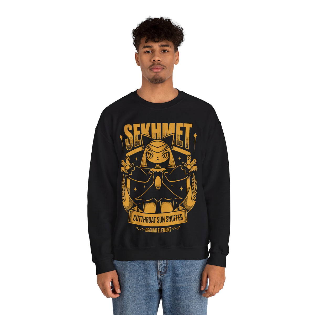 Palworld Sekhmet Ground Pal #140 Unisex Crewneck Sweatshirt