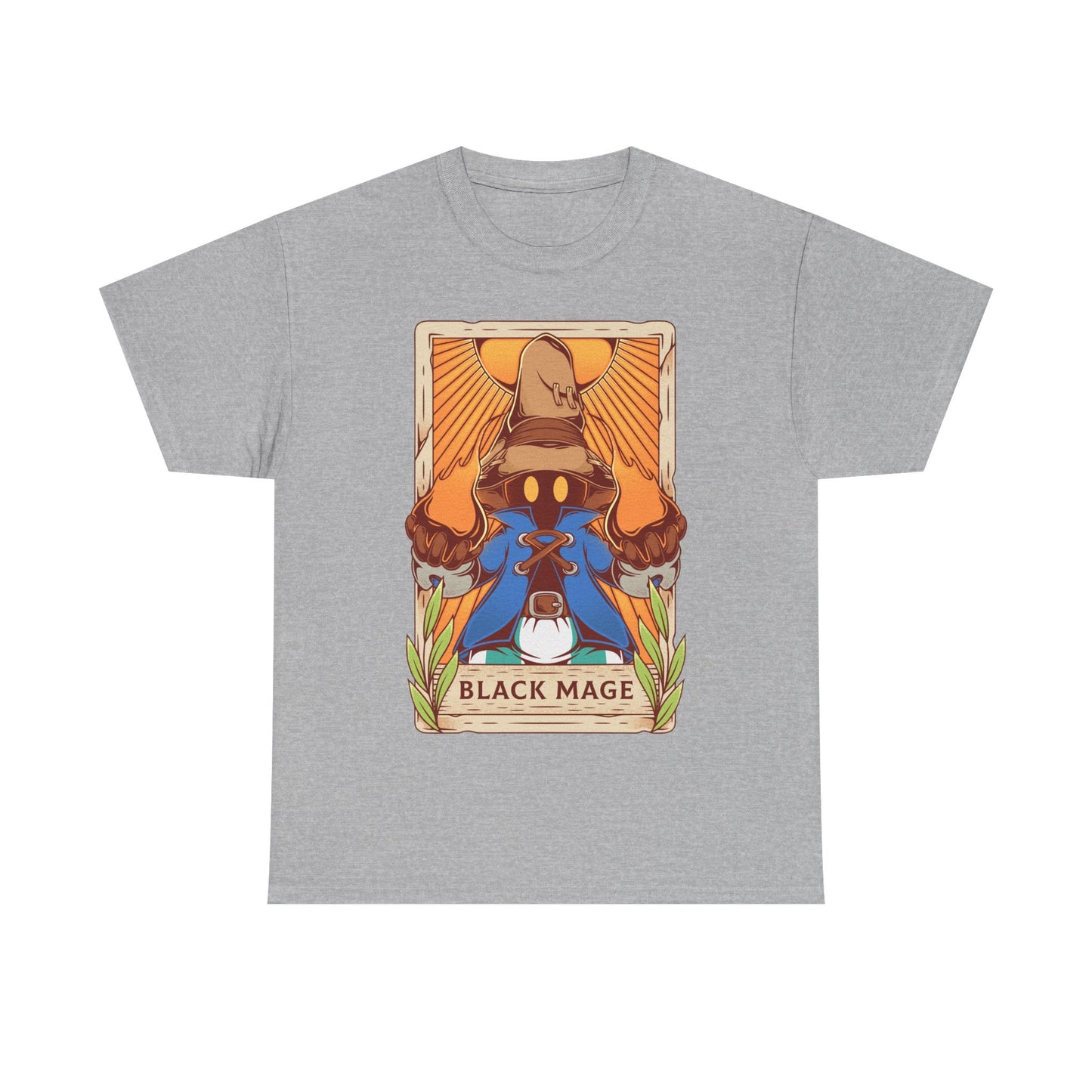 Black Mage Tarot Card Unisex T-shirt