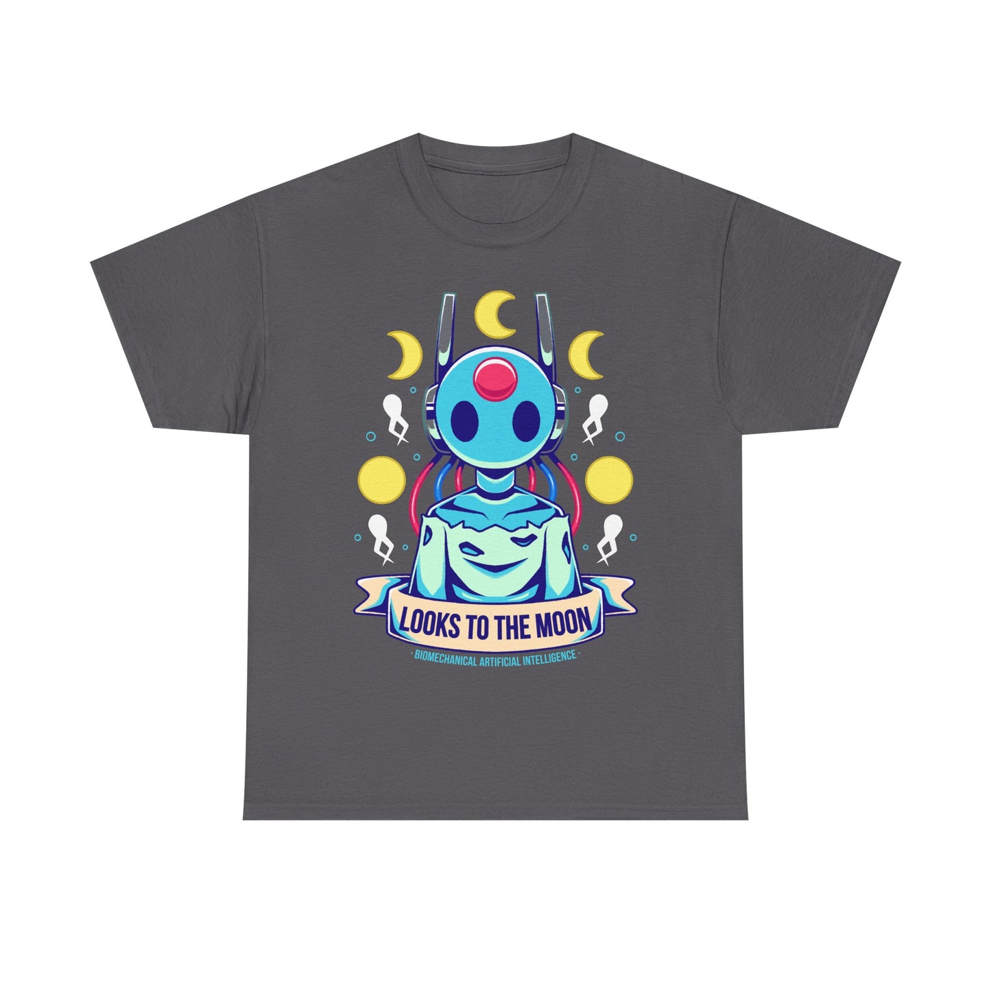 Gamer t-shirt design inspired by Looks to the Moon (Big Sis Moon) Iterator from Rain World survival-exploration-platformer indie game.

rain world indie game merch, rain world t-shirt, rain world looks to the moon t-shirt, looks to the moon, iterator, big sis moon t-shirt, looks to the moon t-shirt, indie game merch, rainworld video game, rain world video game t-shirt, neuron flies, slugcat, slugcat t-shirt, rain world slugcat t-shirt, rain world five pebbles, rain world five pebbles t-shirt