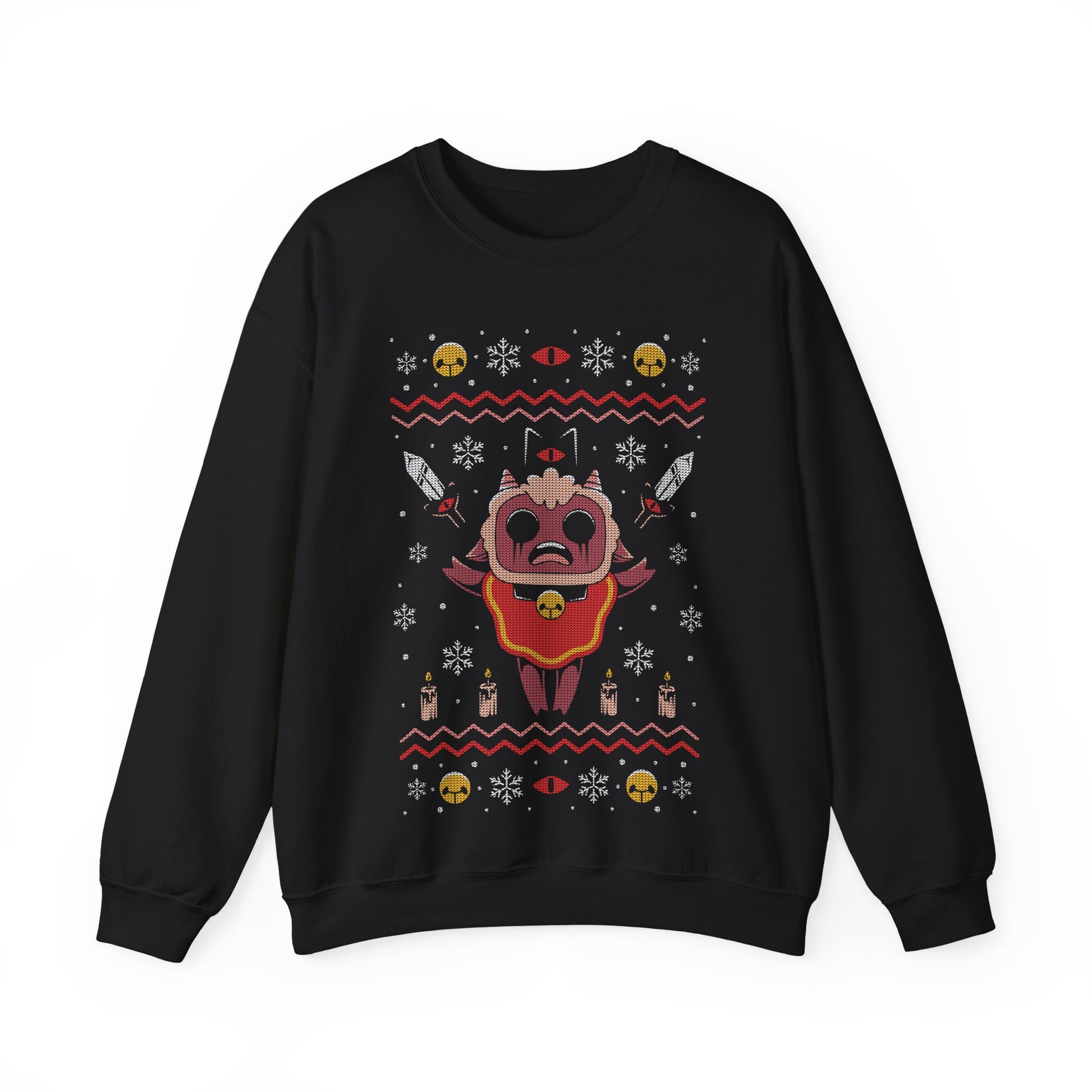 Cute gamer ugly christmas sweater crewneck sweatshirt inspired by The Lamb from Cult of the Lamb video game. Perfect for christmas gifts for gamers.

cult of the lamb merch, cult of the lamb christmas merch, cult of the lamb the lamb christmas sweater, cult of the lamb video game merch, cult of the lamb hoodie, the lamb cult of the lamb xmas crewneck, cult of the lamb indie game sweatshirt crewneck, cult of the lamb gamer crewneck, cult of the lamb gamer crhistmas gift, cult of the lamb shirt