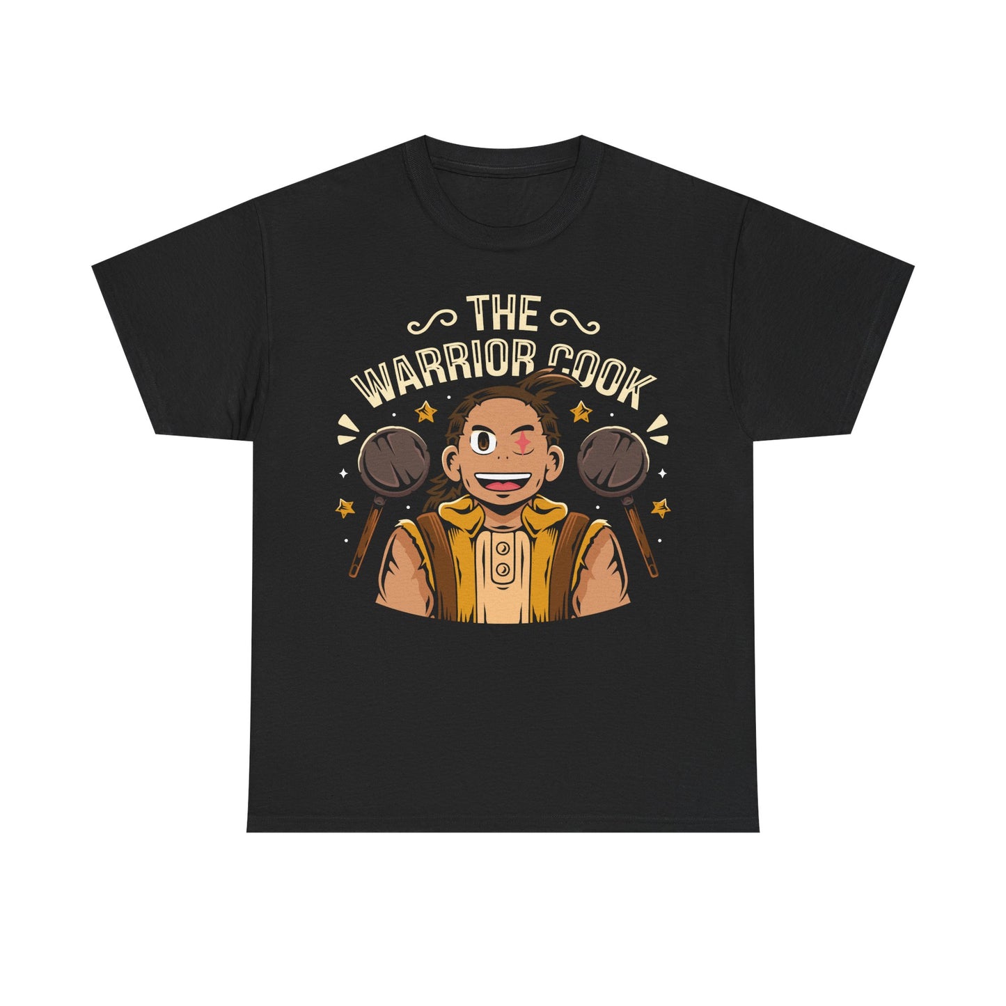 Gamer t-shirt inspired by Garl (The Warrior Cook) playable character on Sea of Stars pixel art turn based rpg video game.

sea of stars, 8 bit, garl warrior cook, zale, valere, gamer, gaming, indie game, pixel art, solstice warriors, video game, video games, resh'an, sea of stars t-shirt, sea of stars garl t-shirt, sea of stars zale t-shirt, sea of stars valere t-shirt, sea of stars artificer t-shirt, sea of stars throes of the watchmaker t-shirt, sea of stars sea seraï t-shirt