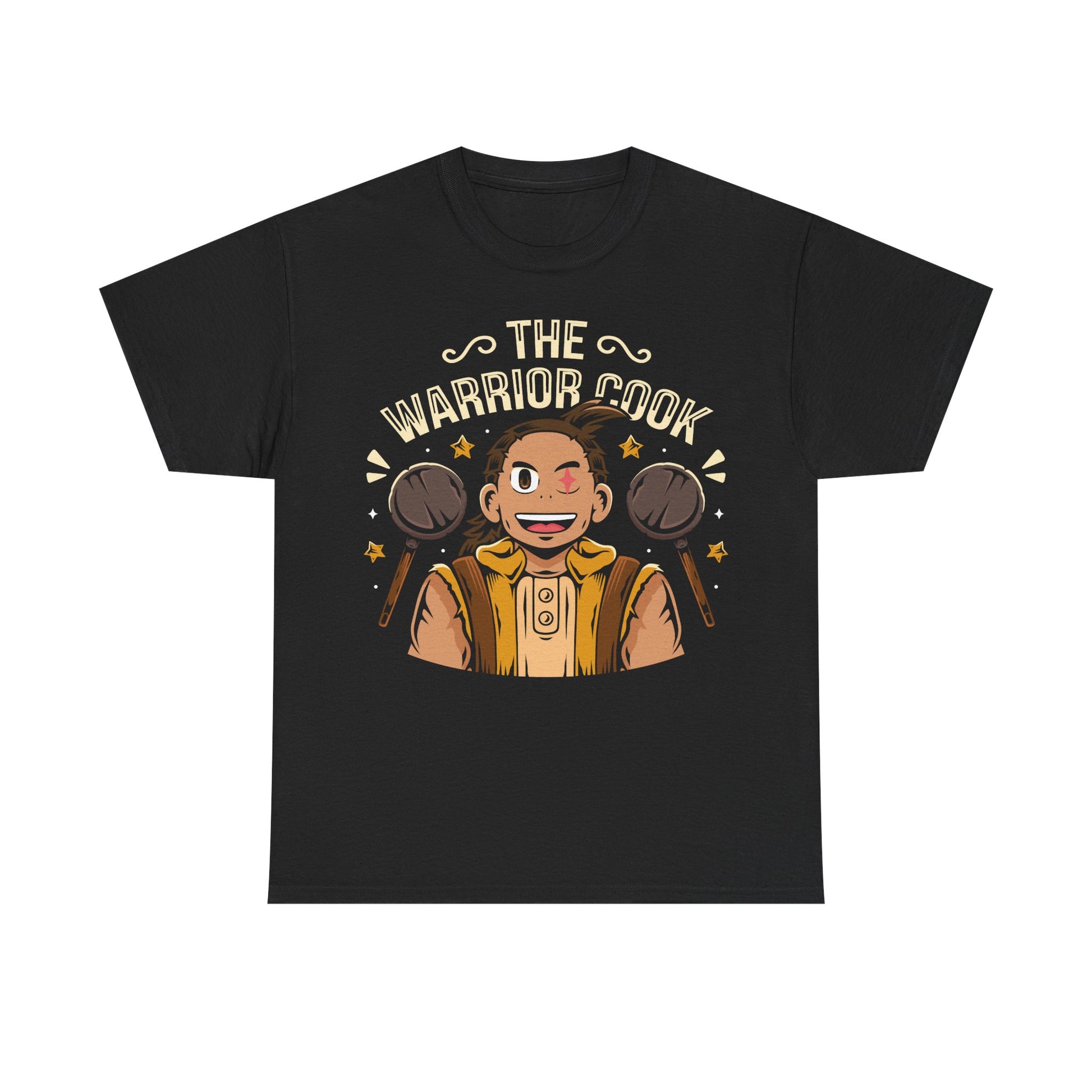 Gamer t-shirt inspired by Garl (The Warrior Cook) playable character on Sea of Stars pixel art turn based rpg video game.

sea of stars, 8 bit, garl warrior cook, zale, valere, gamer, gaming, indie game, pixel art, solstice warriors, video game, video games, resh'an, sea of stars t-shirt, sea of stars garl t-shirt, sea of stars zale t-shirt, sea of stars valere t-shirt, sea of stars artificer t-shirt, sea of stars throes of the watchmaker t-shirt, sea of stars sea seraï t-shirt