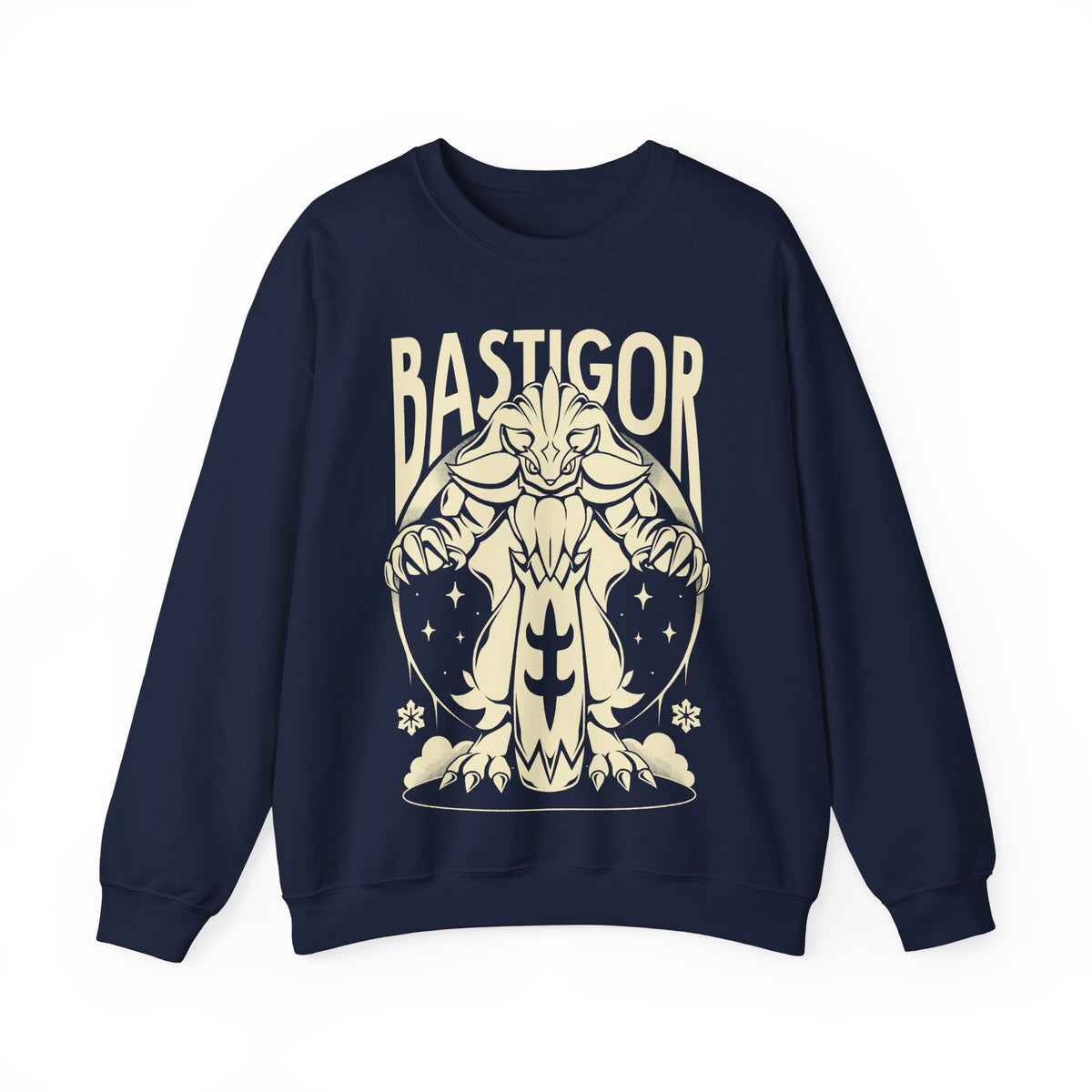 Palworld Bastigor King of Frostfang Ice Pal Unisex Crewneck Sweatshirt