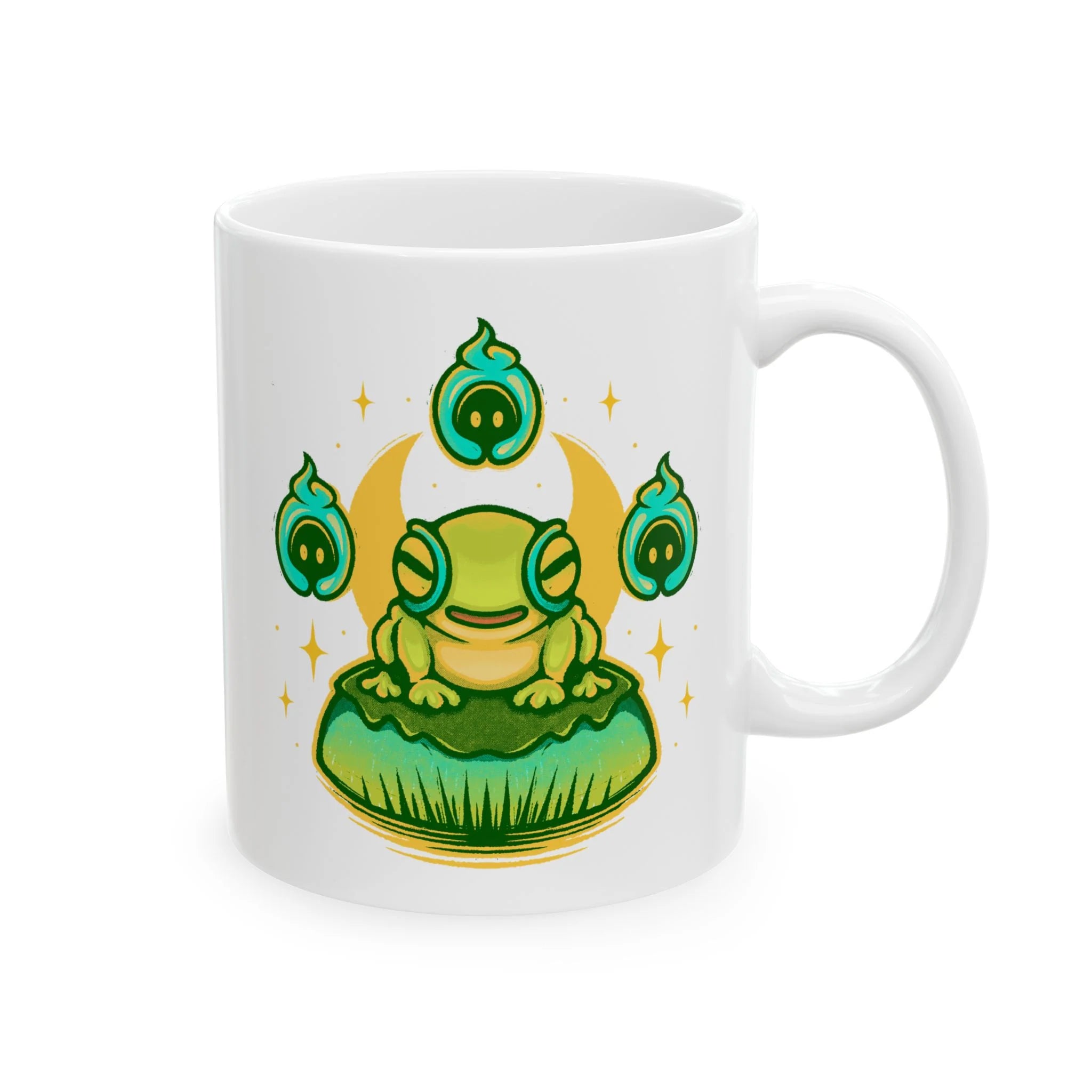 Gaming mug - coffee cup with original video games inspired designs created by Alundrart