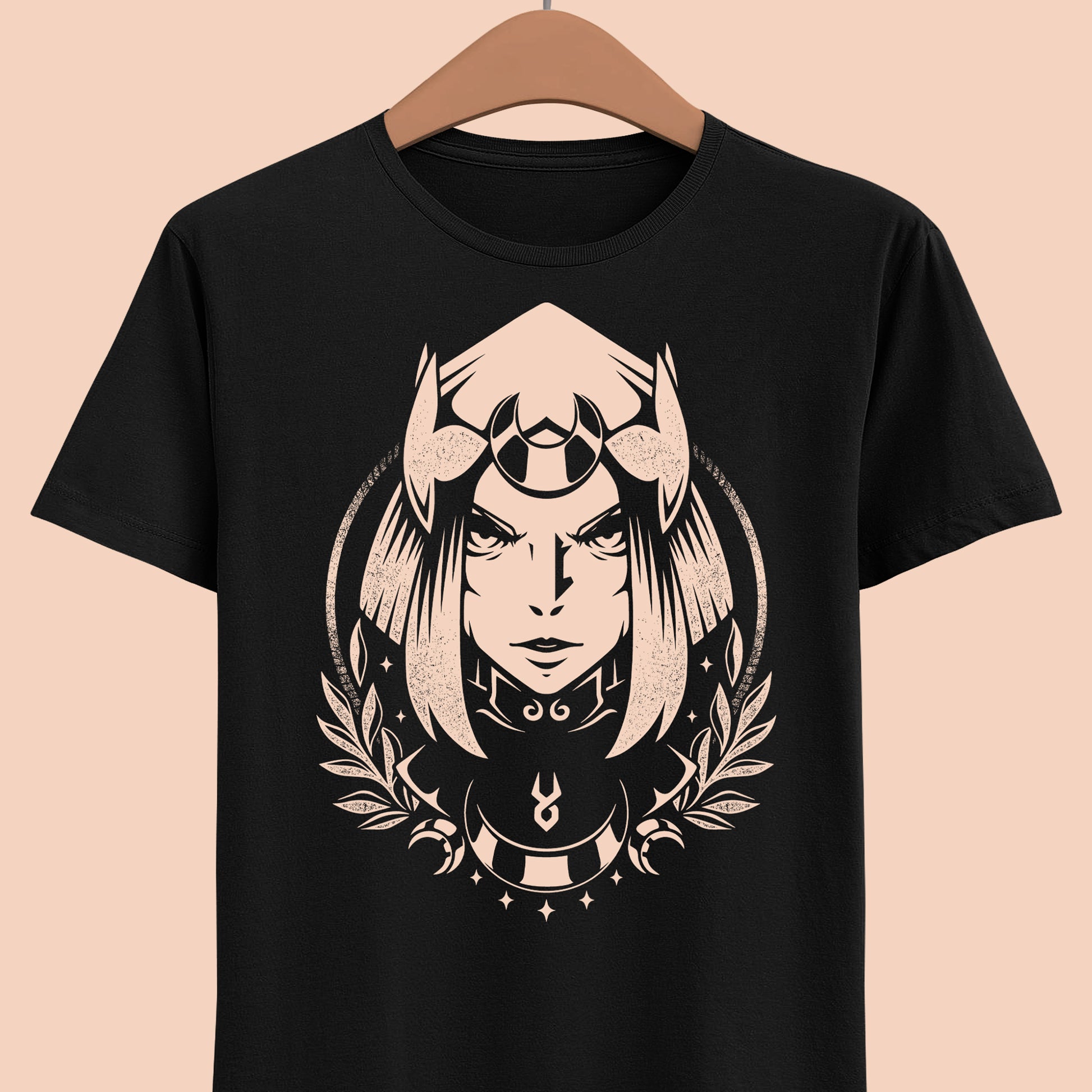 Hades II T-shirt inspired by Supergiant Games’ roguelike masterpiece. Featuring protagonist Melinoë in a bold Greek mythology design, this exclusive gamer apparel is perfect for fans of Hades and Hades II. Premium quality shirt celebrating the iconic character Melinoë, daughter of Zagreus, ideal for roguelike players, indie game collectors, and mythology enthusiasts. Unique Hades II merchandise for gamers who want to wear their passion with pride.