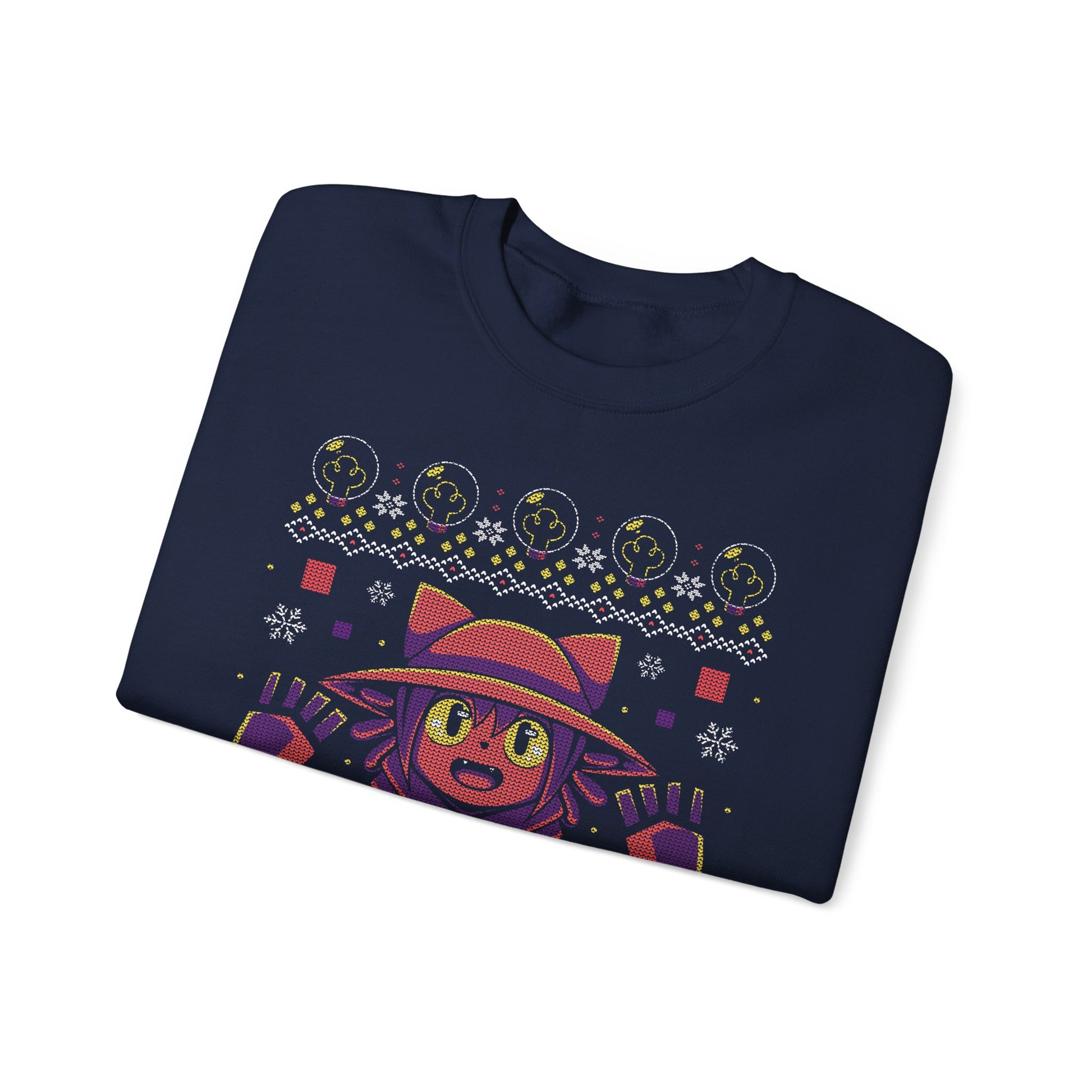 Gamer crewneck sweatshirt inspired by Niko from OneShot indie game in ugly christmas sweater indie game in ugly christmas sweater art style.

niko oneshot crewneck sweatshirt, oneshot niko crewneck sweatshirt, oneshot indie game xmas merch, niko oneshot game christmas ugly sweater, oneshot game christmas hoodie, niko oneshot indie game merch, oneshot video game merch, niko oneshot merch, gaming merch, indie game merch, gaming christmas shirt, gaming xmas sweater crewneck, oneshot niko lightbulb hoodie, ones