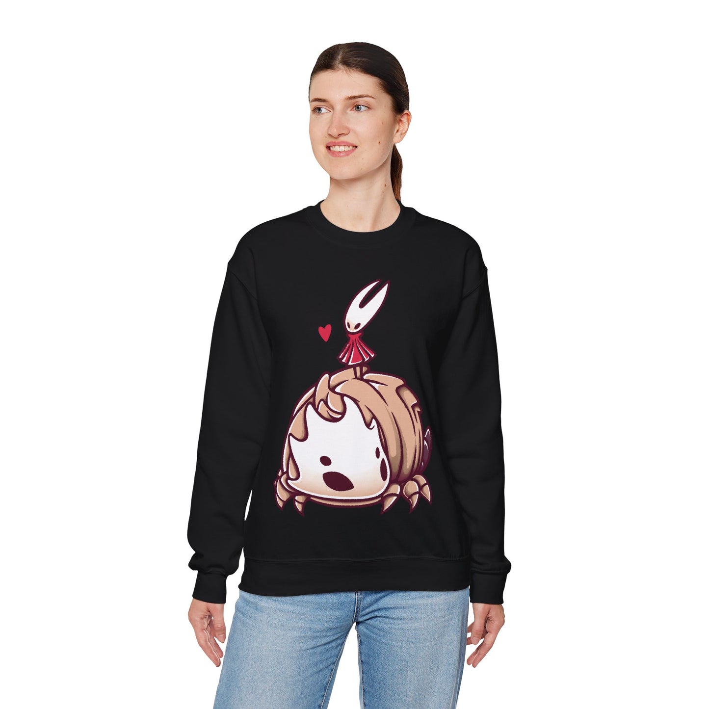 Hornet & Bell Beast Hollow Knight Silksong Unisex Crewneck Sweatshirt