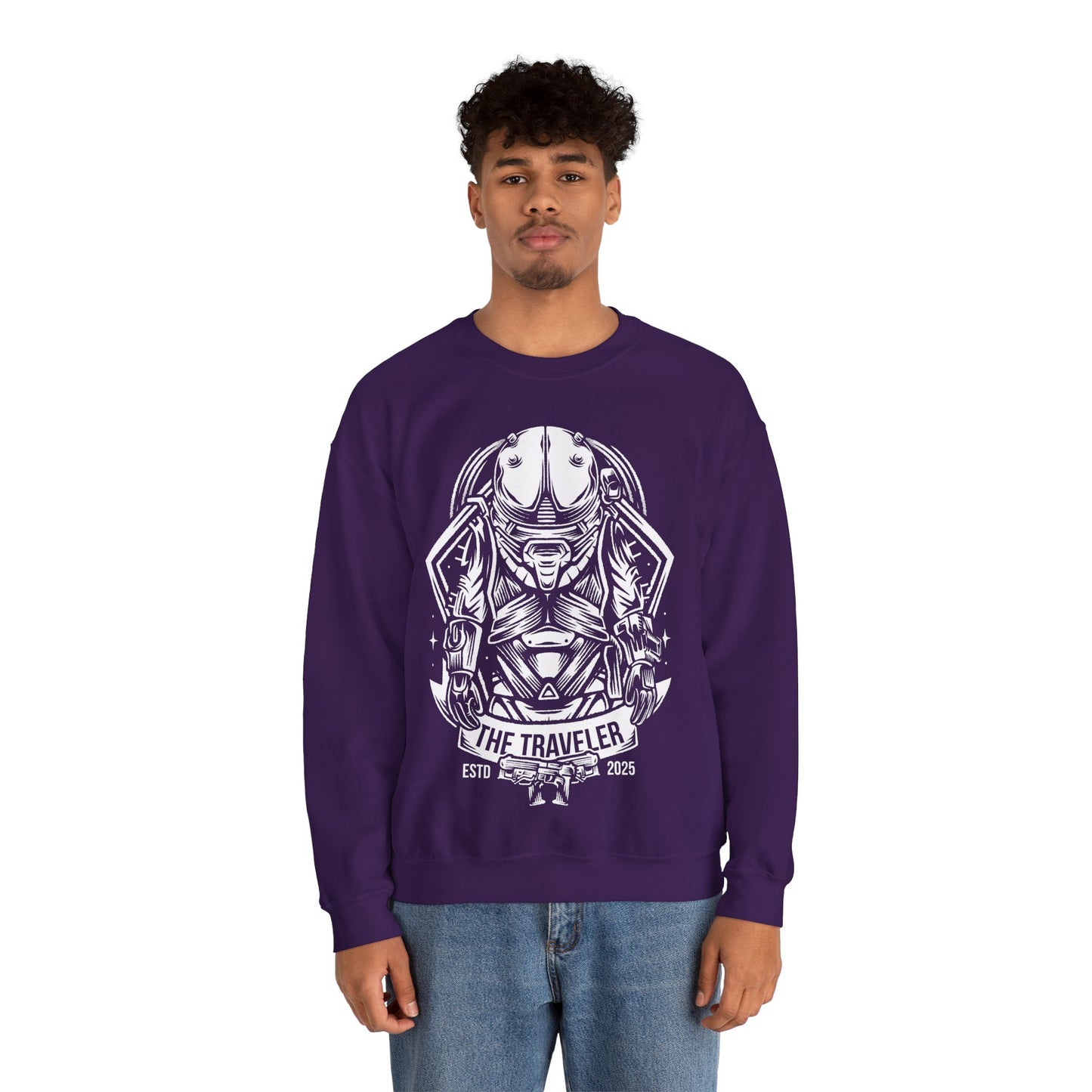 The Traveler - Cronos The New Dawn Video Game Unisex Crewneck Sweatshirt