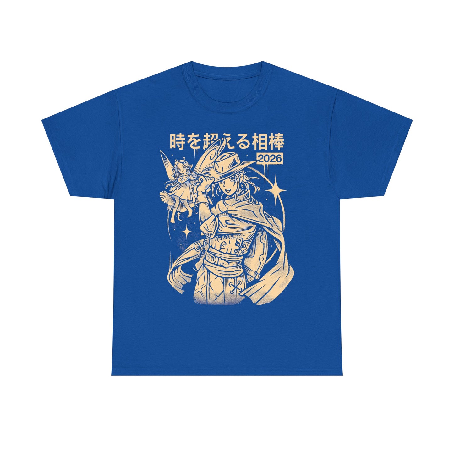 Elliot and Faie t-shirt inspired by The Adventures of Elliot: The Millennium Tales featuring the hero and fairy companion from the fantasy JRPG adventure.