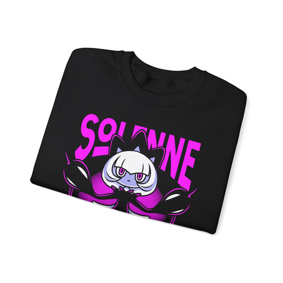 Palworld Solenne Untainted Maiden Dark Pal Unisex Crewneck Sweatshirt