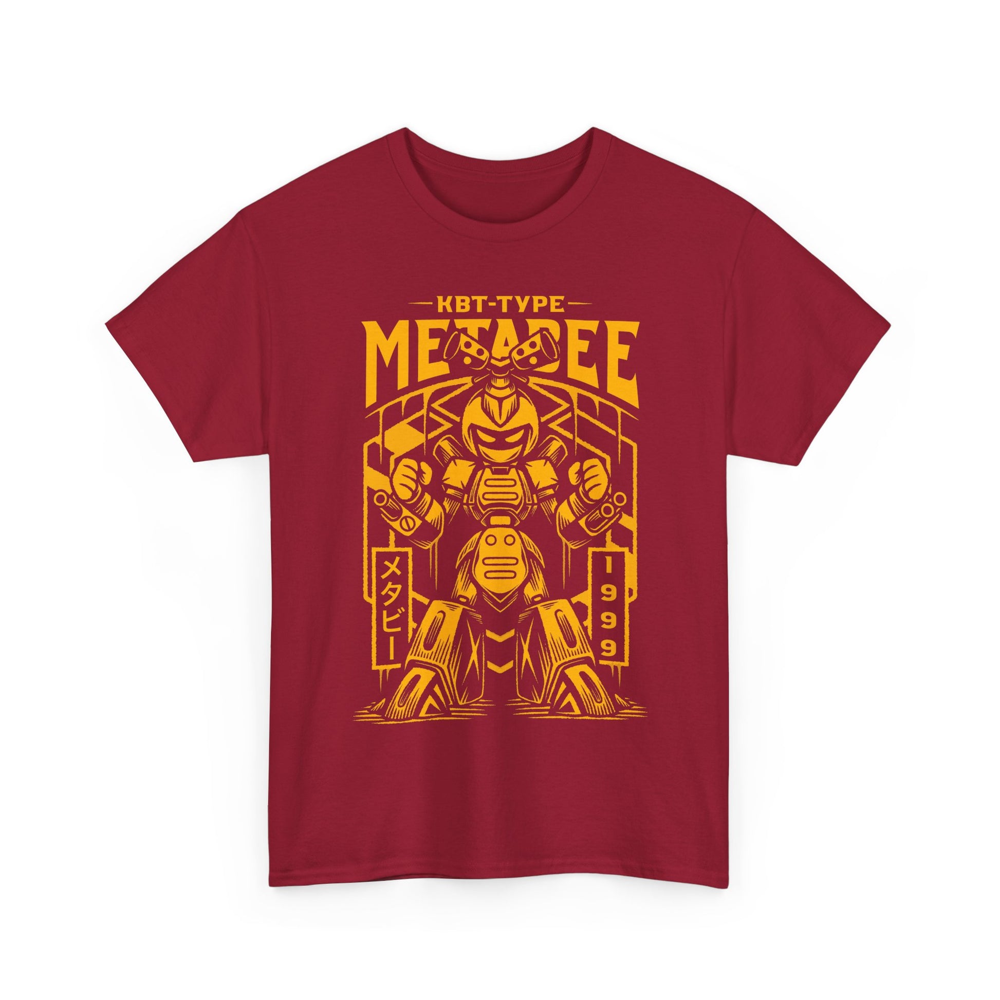 Gamer t-shirt design inspired by Metabee from Medabots anime manga & video games in vintage typography art style.

metabee, medabots, metabee medabots t-shirt, metabee medabots anime manga t-shirt, metabee medabots video games t-shirt, metabee kabuto type robot medabots t-shirt, anime & manga, retro anime & manga merch, anime & manga nostalgia t-shirt, nostalgia cartoons t-shirt, 90s anime medabots t-shirt, anime manga gaming t-shirt, 90s gaming merch, 90s video games t-shirt, metabee medabots