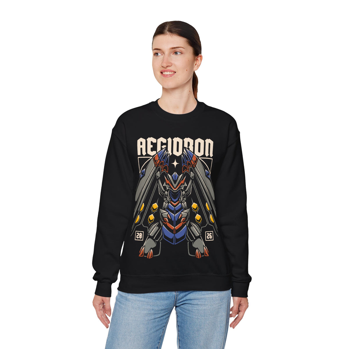 Palworld Aegidron #184 Dragon Ground Pal Unisex Crewneck Sweatshirt
