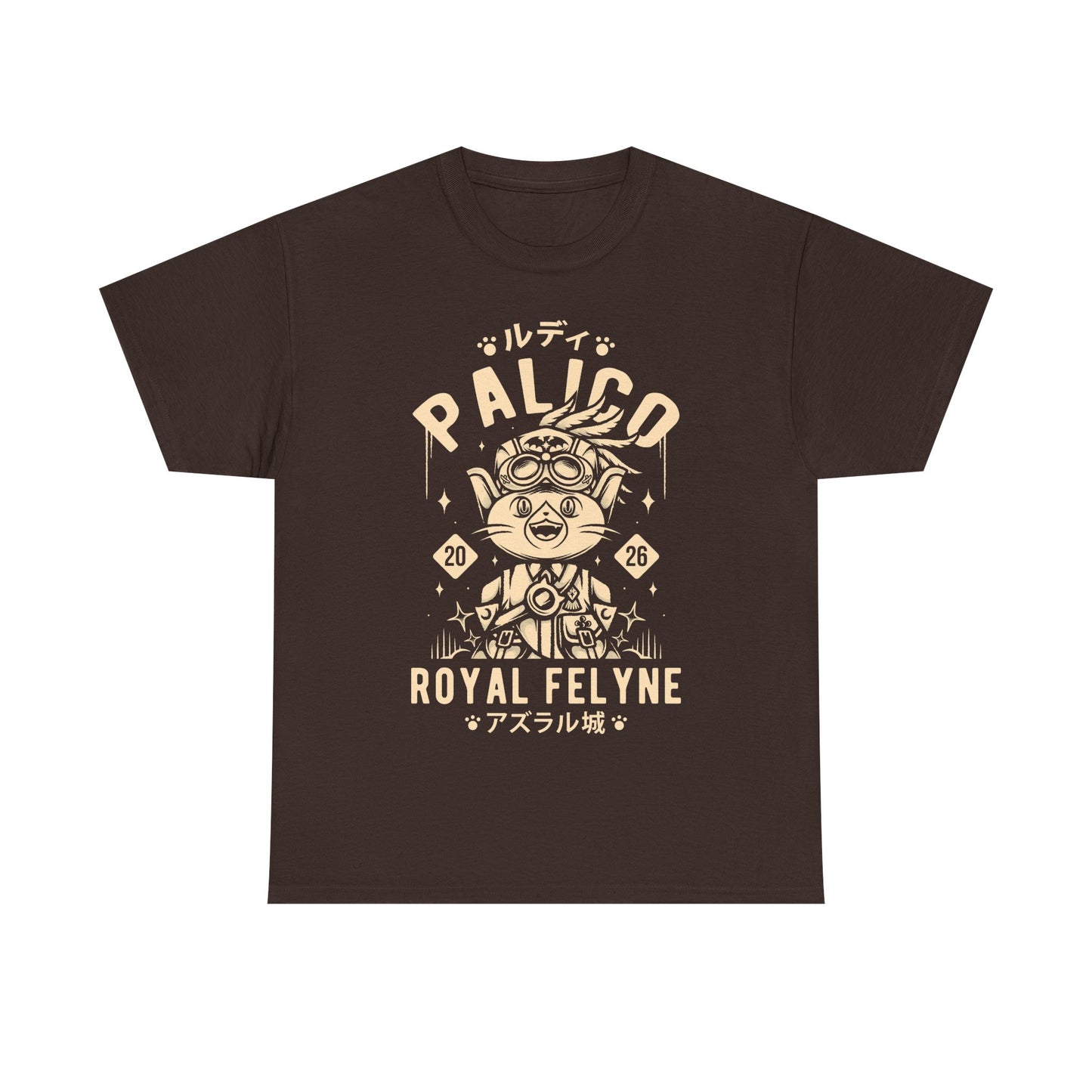 Rudy Royal Palico Monster Hunter Stories 3 t-shirt inspired by the MHST3 fantasy JRPG video game series.