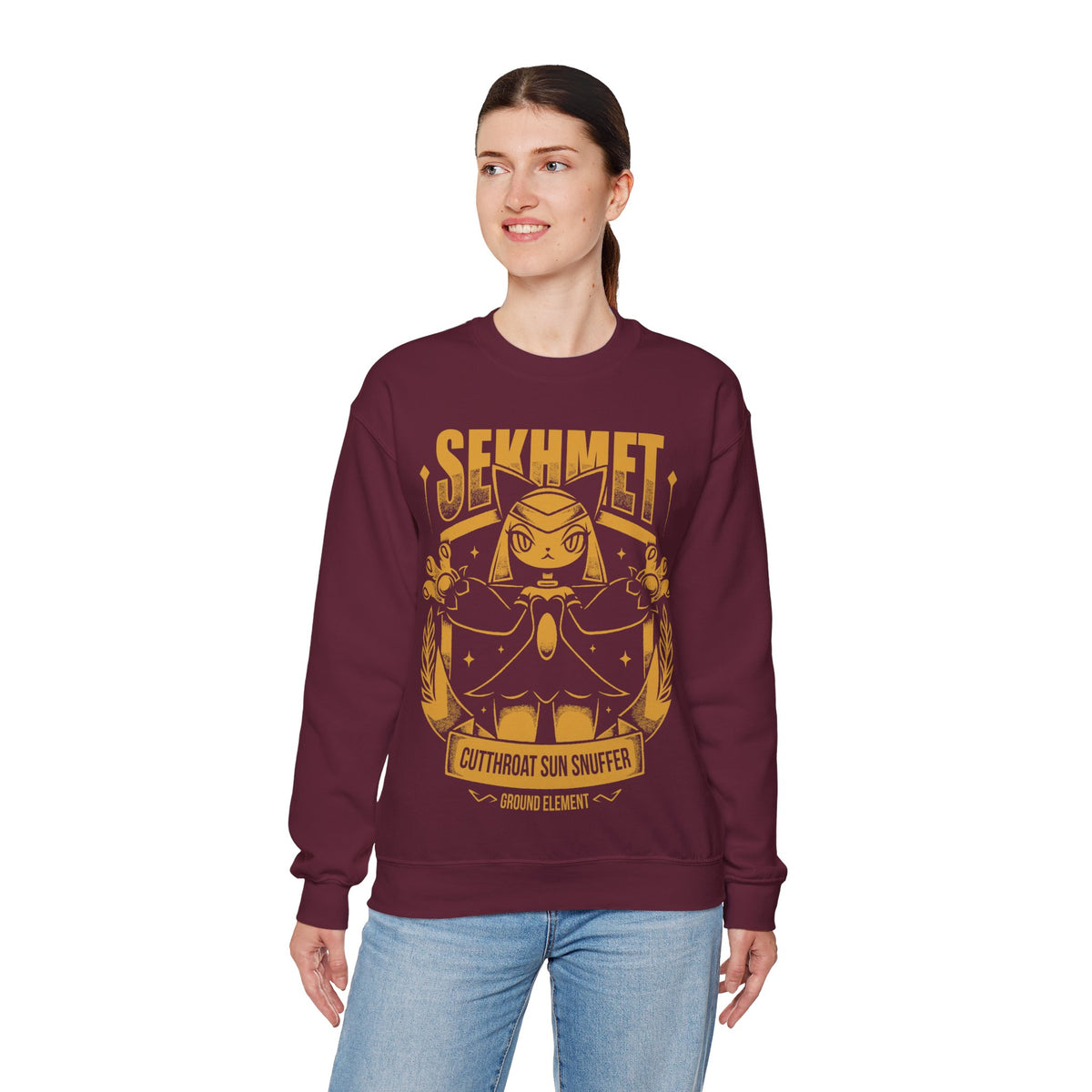 Palworld Sekhmet Ground Pal #140 Unisex Crewneck Sweatshirt