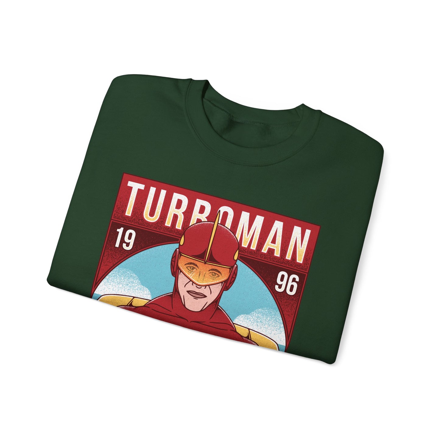 Turbo Man Jingle All The Way Unisex Crewneck Sweatshirt