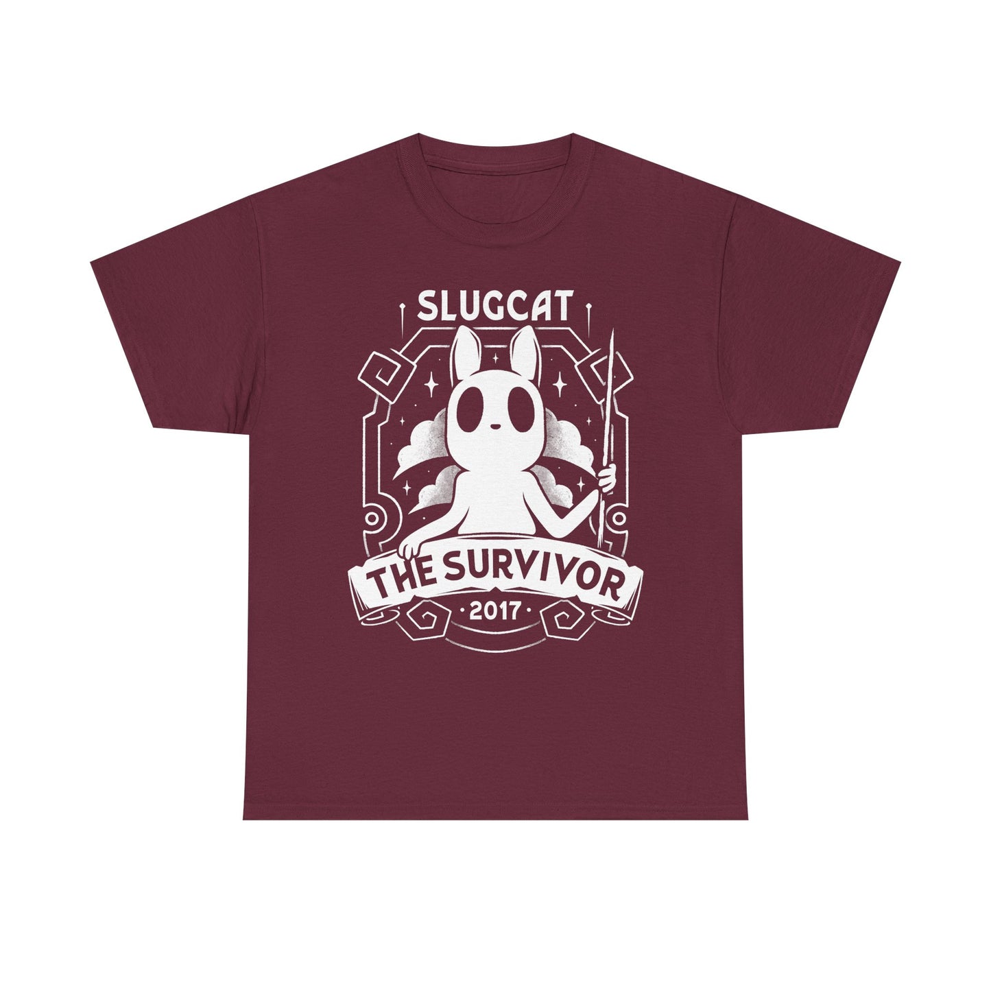 Gamer t-shirt design inspired by Slugcat Survivor from Rain World survival-exploration-platformer indie game.

rain world, cat, game, gamer, gaming, indie game,
moon, rainworld, video games t-shirt, slugcat t-shirt, video game, slug cat, iterator, slugcats t-shirt, rain world the watcher dlc, rain world downpour dlc, rain world downpour dlc merch, rain world downpour dlc t-shirt, rain world the watcher dlc merch, rain world the watcher dlc t-shirt, rainworld t-shirt, rainworld slugcat t-shirt