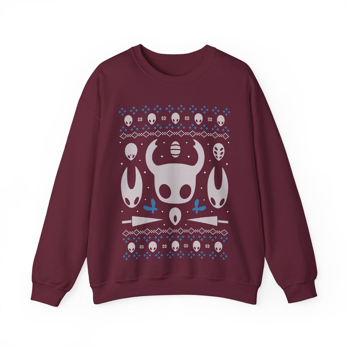 Gamer crewneck sweatshirt inspired by The Knight character from Hollow Knight metroidvania indie game in ugly christmas sweater art style.

hollow knight silksong xmas sweater, hollow knight silksong merch, hollow knight video games christmas merch, hollow knight silksong xmas merch, hollow knight silksong crewneck sweater, hollow knight silksong merch, hollow knight silksong merch, gaming crewneck sweatshirt, gamer sweatshirt, hollow knight gaming sweatshirt, hollow knight the knight merch