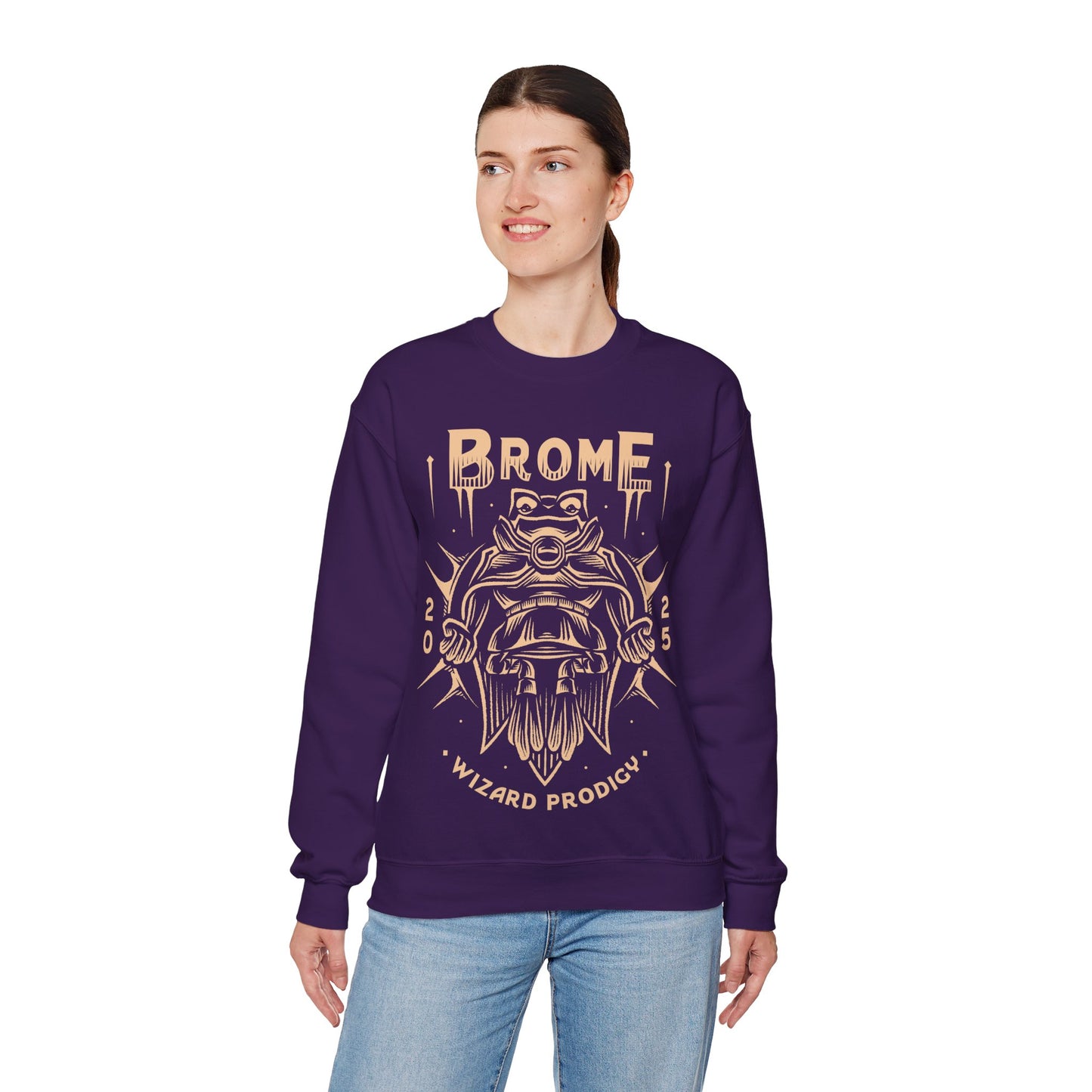 Brome Wizard Prodigy Absolum Roguelite Video Game Unisex Crewneck Sweatshirt