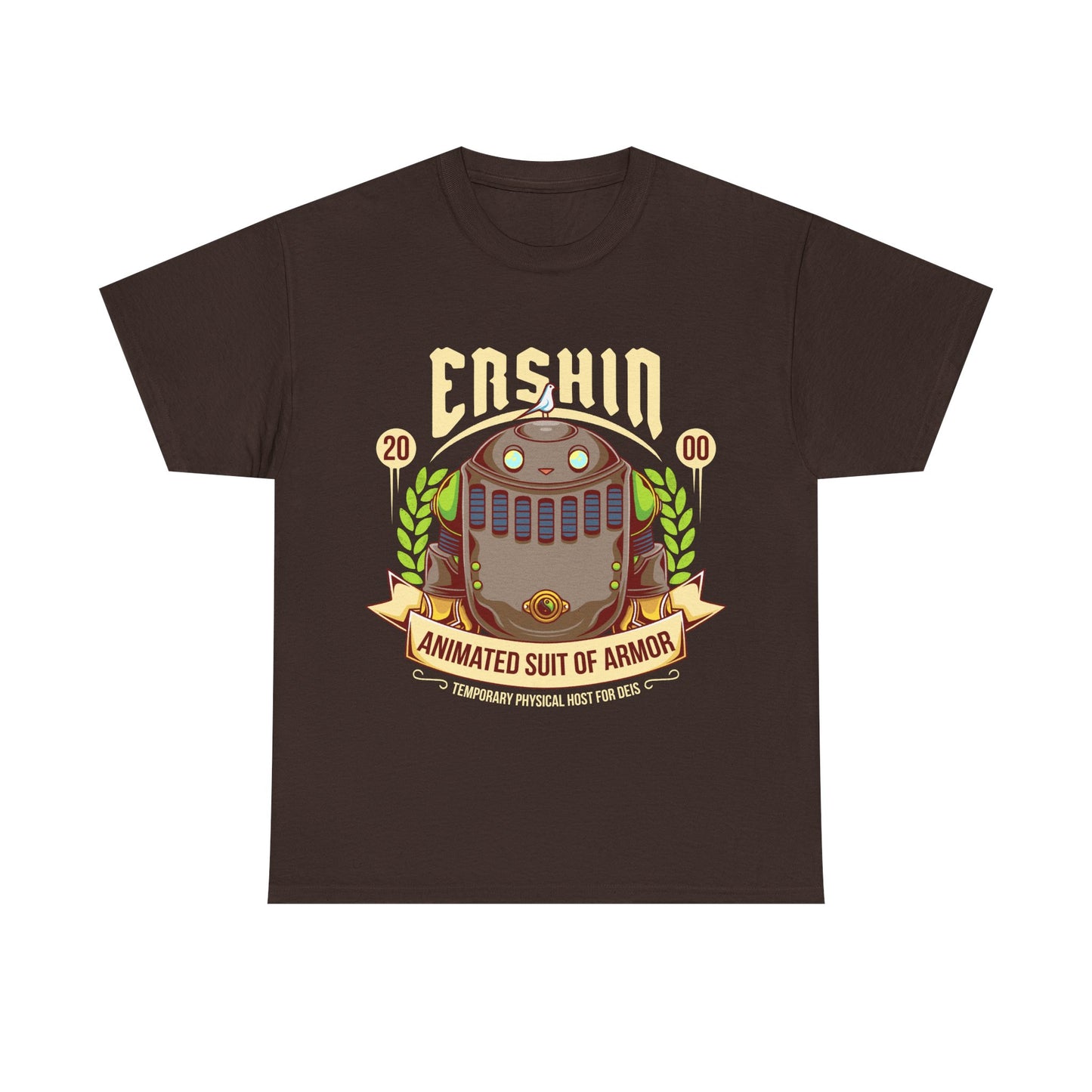Gamer t-shirt design inspired by Ershin from Breath of Fire IV (Breath of Fire 4 - BOF4) role-playing video game.

breath of fire, breath of fire iv, breath of fire ii, ershin, breath of fire series, breath of fire iii, role-playing game, video games, gaming, retrogaming, breath of fire iv t-shirt, breath of fire iv ershing t-shirt, breath of fire iv merch, breath of fire series merch, breath of fire iv ryu t-shirt, breath of fire iv nina t-shirt, breath of fire iii t-shirt, BOF4 t-shirt