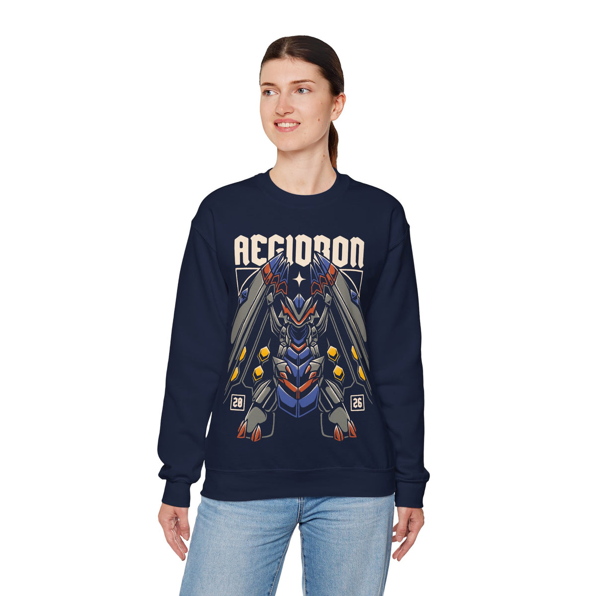 Palworld Aegidron #184 Dragon Ground Pal Unisex Crewneck Sweatshirt