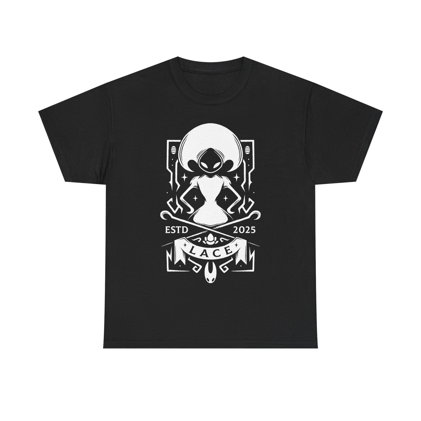 Gamer t-shirt inspired by Lace boss from Hollow Knight Silksong metroidvania indie game.

hollow knight, hollow knight silksong, hollow knight silksong hornet t-shirt, hollow knight silksong merch, hollow knight silksong t-shirt, hollow knight silksong hornet tee, hollow knight hornet and lace t-shirt, hollow knight silksong indie game merch, hollow knight silksong hornet shirt, hollow knight the knight t-shirt, hollow knight silksong lace t-shirt, hollow knight silksong lace tee, lace silksong