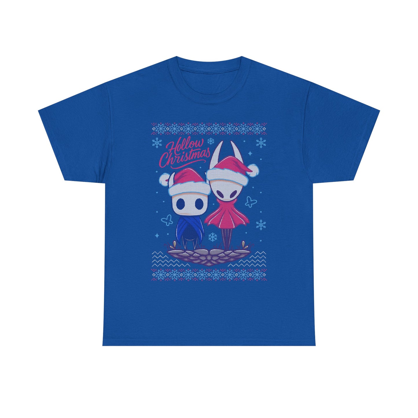 Gamer xmas t-shirt inspired by Hornet and The Knight from Hollow Knight and Hollow Knight Silksong metroidvania indie games in christmas style wearing a Santa hat.

hollow christmas, hollow knight christmas, hollow knight christmas t-shirt, hollow knight christmas tee, hollow knight christmas shirt, hollow knight christmas hornet and the knight shirt, hollow knight xmas t-shirt,  hollow knight crhistmas ugly t-shirt, xmas hollow knight merch, hollow knight silksong ugly christmas sweater shirt