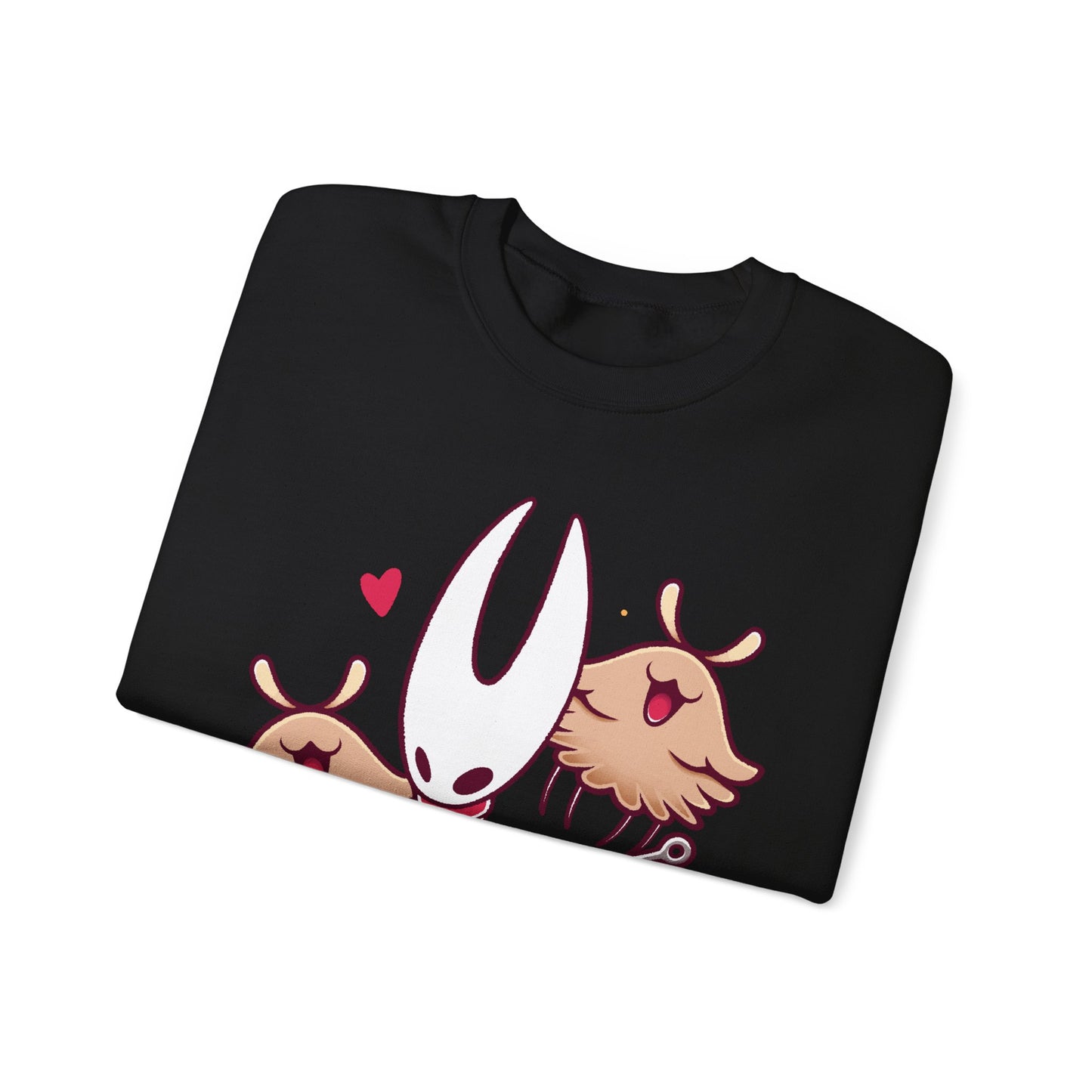 Hornet & Lost Fleas Hollow Knight Silksong Unisex Crewneck Sweatshirt