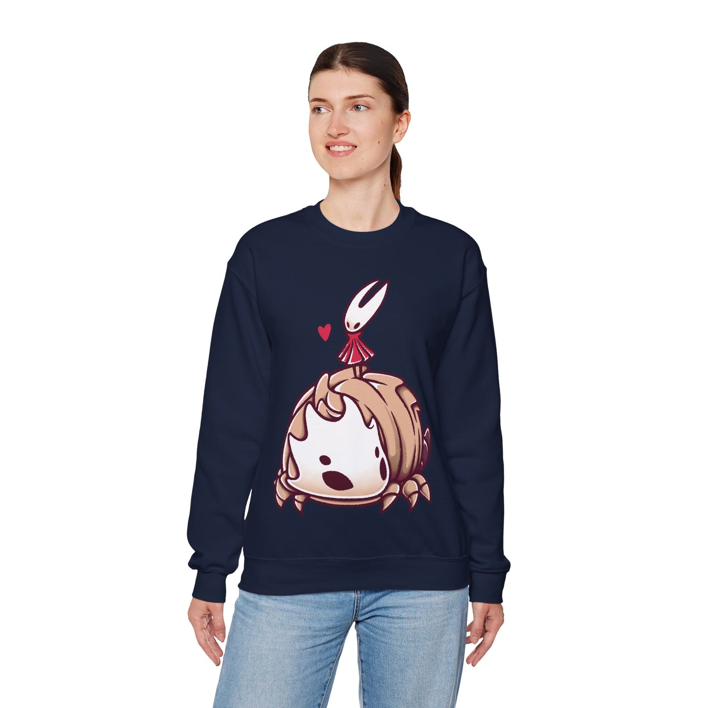 Hornet & Bell Beast Hollow Knight Silksong Unisex Crewneck Sweatshirt