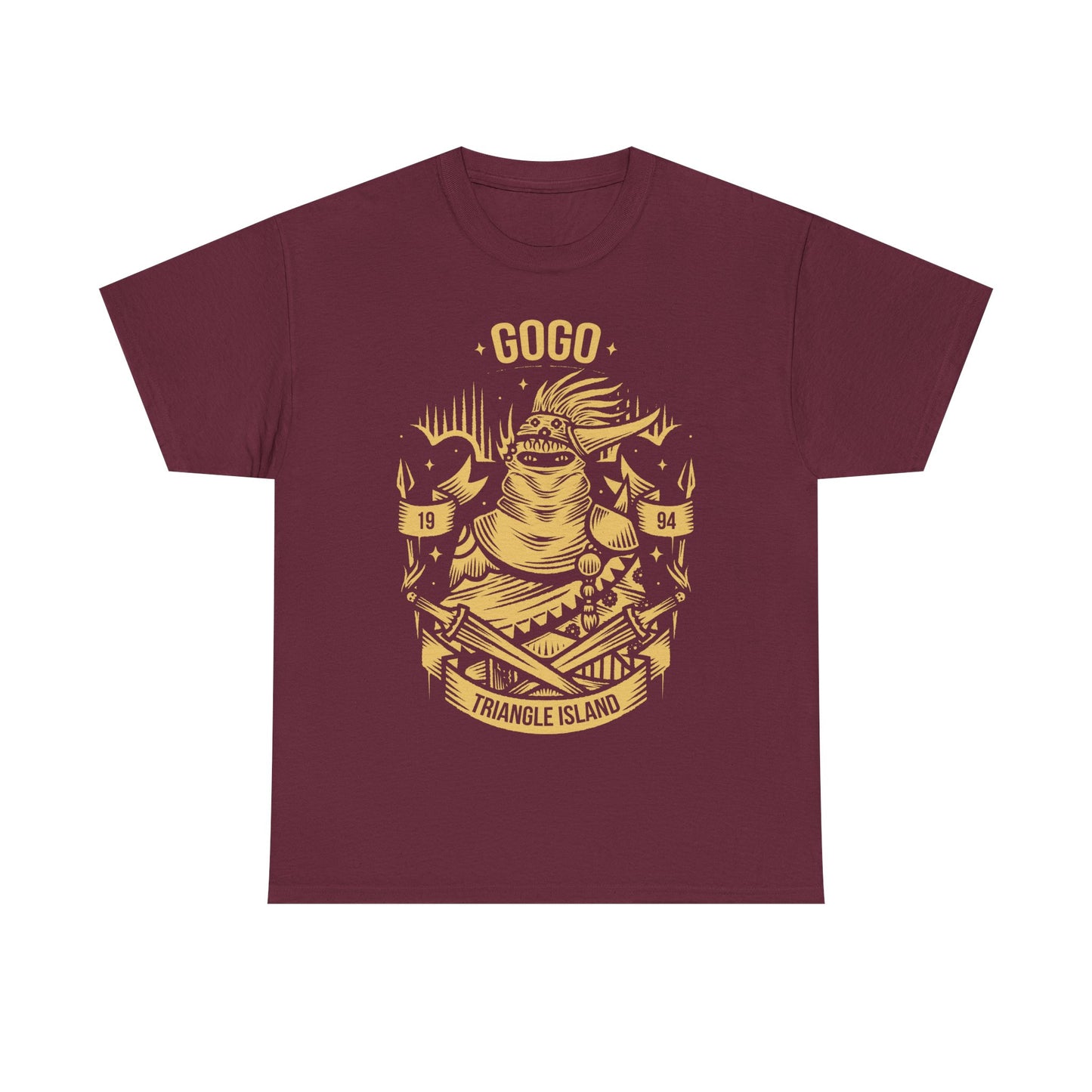 Gogo Final Fantasy VI t-shirt featuring the FF6 mimic character from the classic SNES retro JRPG video game.