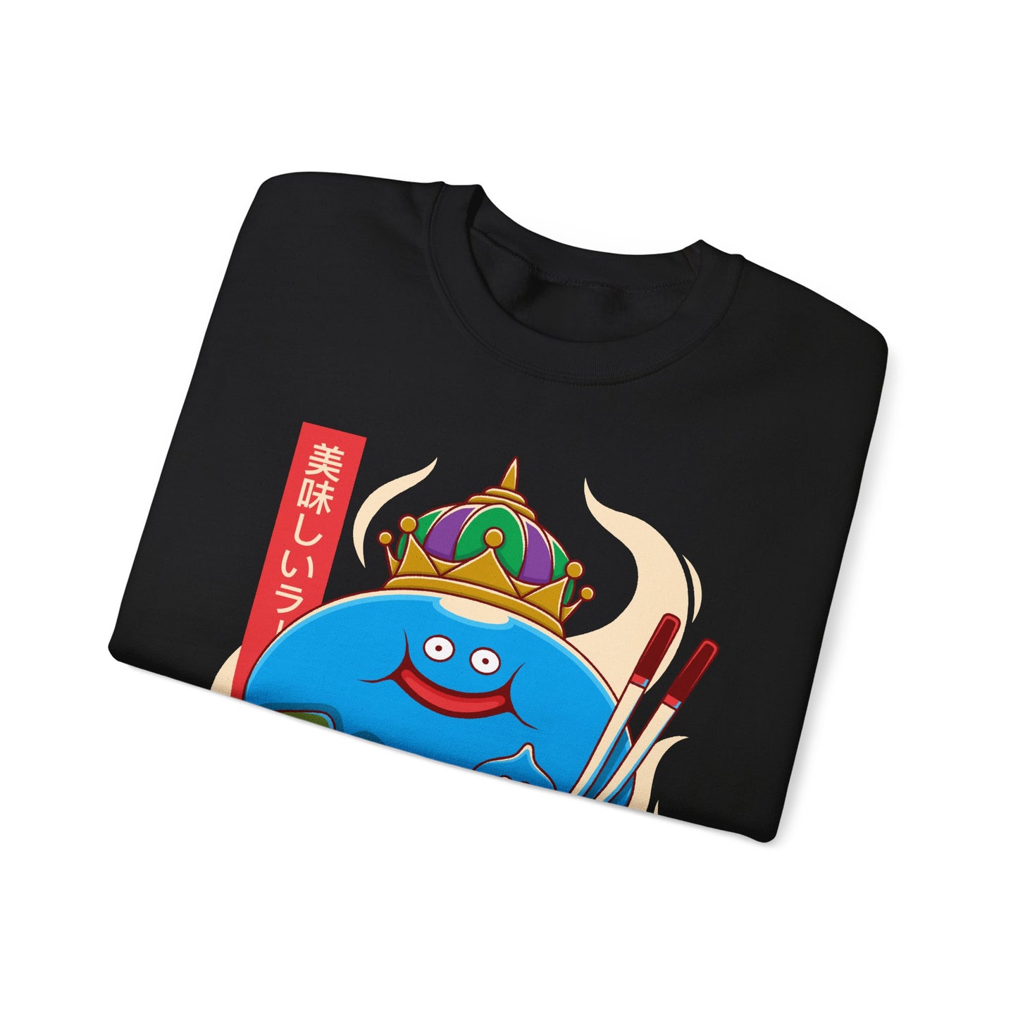 King Slime Ramen Dragon Quest Rpg Games Unisex Crewneck Sweatshirt