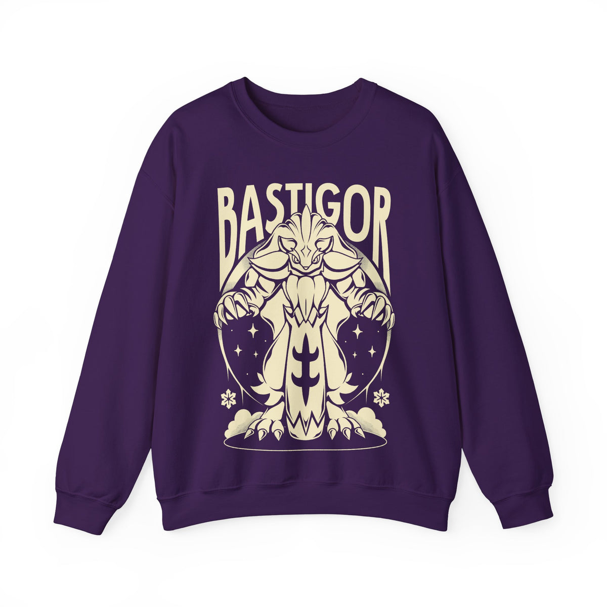 Palworld Bastigor King of Frostfang Ice Pal Unisex Crewneck Sweatshirt