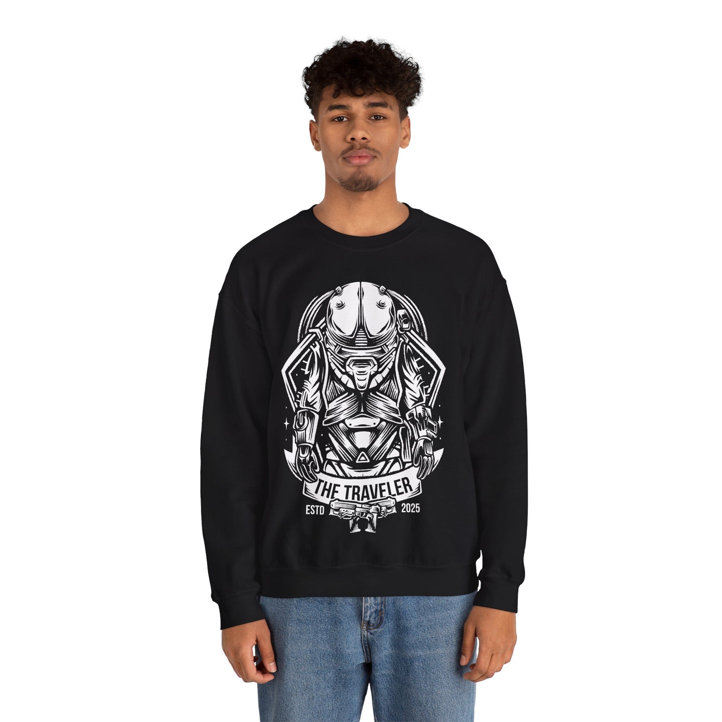 The Traveler - Cronos The New Dawn Video Game Unisex Crewneck Sweatshirt