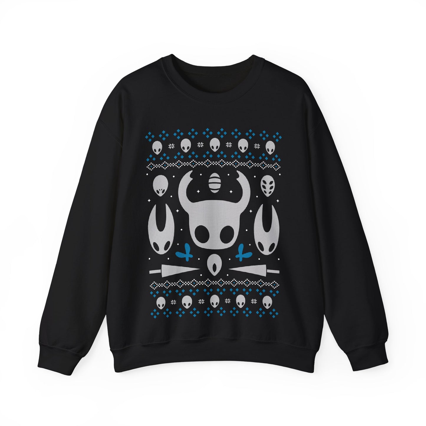 Gamer crewneck sweatshirt inspired by The Knight character from Hollow Knight metroidvania indie game in ugly christmas sweater art style.

hollow knight silksong xmas sweater, hollow knight silksong merch, hollow knight video games christmas merch, hollow knight silksong xmas merch, hollow knight silksong crewneck sweater, hollow knight silksong merch, hollow knight silksong merch, gaming crewneck sweatshirt, gamer sweatshirt, hollow knight gaming sweatshirt, hollow knight the knight merch