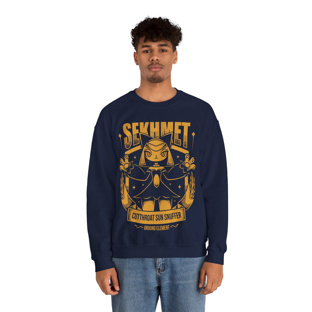 Palworld Sekhmet Ground Pal #140 Unisex Crewneck Sweatshirt