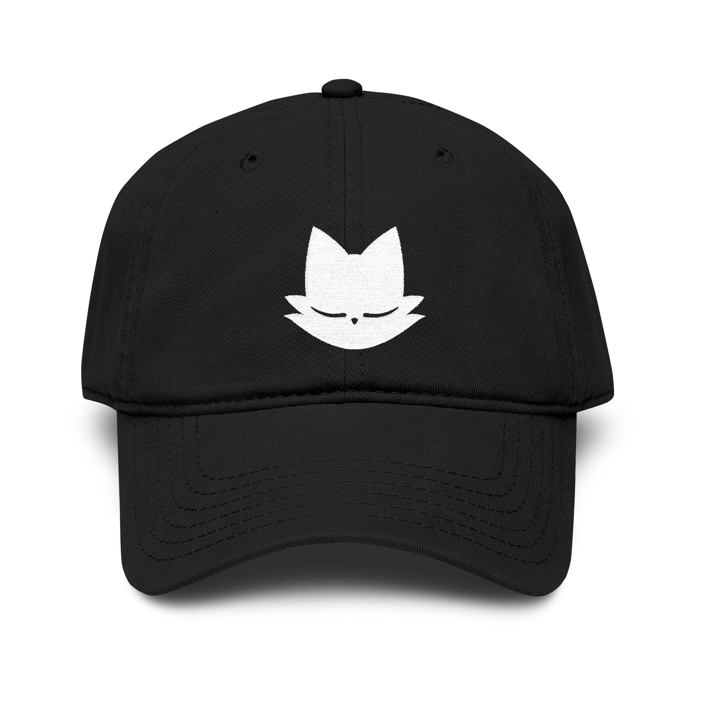 Yi embroidered washed baseball cap inspired by Nine Sols indie metroidvania video game with minimalist gaming design.