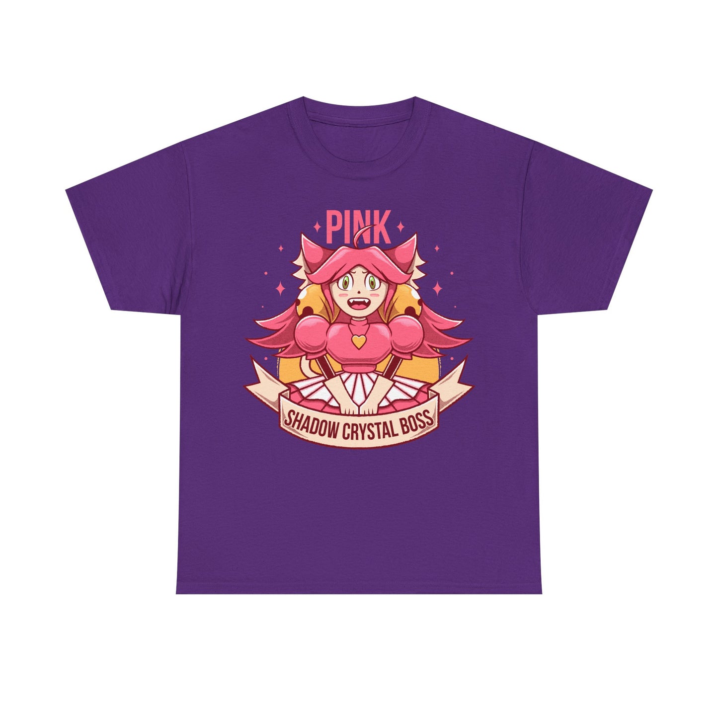 Mad Mew Mew t-shirt inspired by the Pink Shadow Crystal Secret Boss from Deltarune Chapter 5 and the iconic Undertale character.