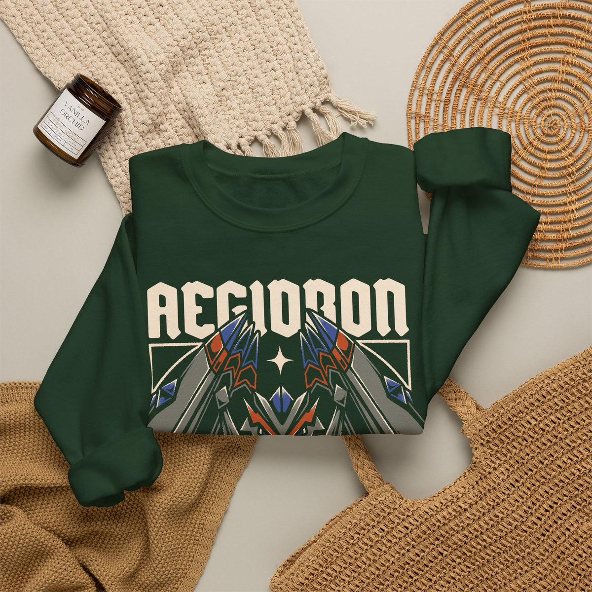 Palworld Aegidron #184 Dragon Ground Pal Unisex Crewneck Sweatshirt