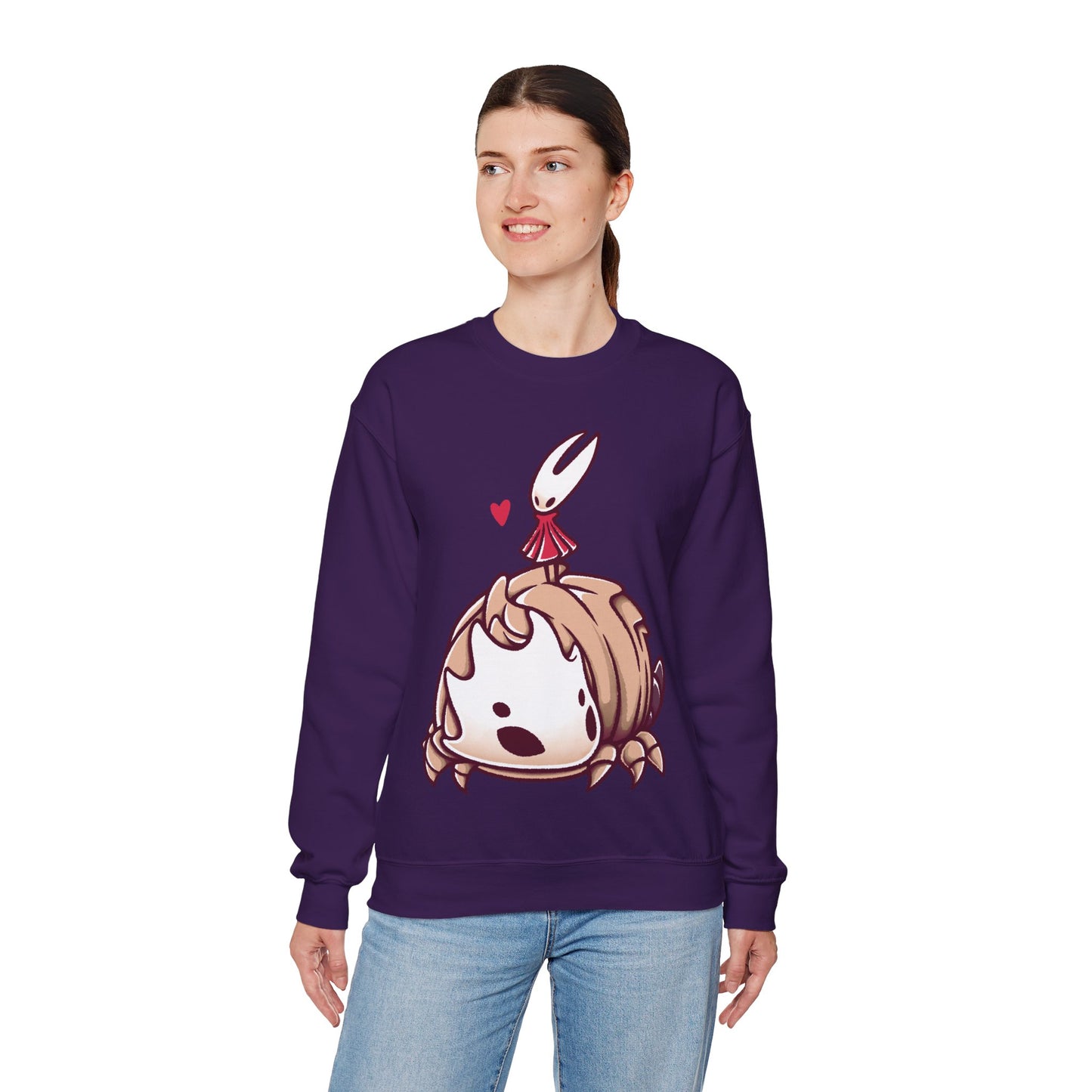 Hornet & Bell Beast Hollow Knight Silksong Unisex Crewneck Sweatshirt