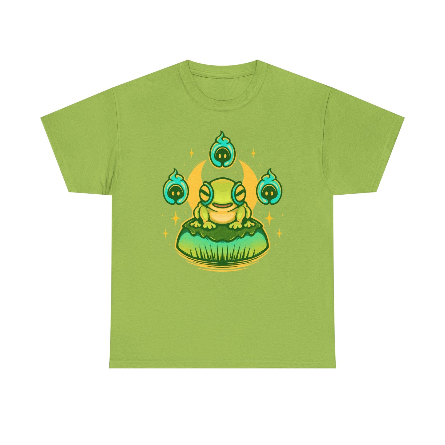 Hades II t-shirt featuring Frinos and the Shades from the indie roguelike game inspired by Greek mythology and dark fantasy design.