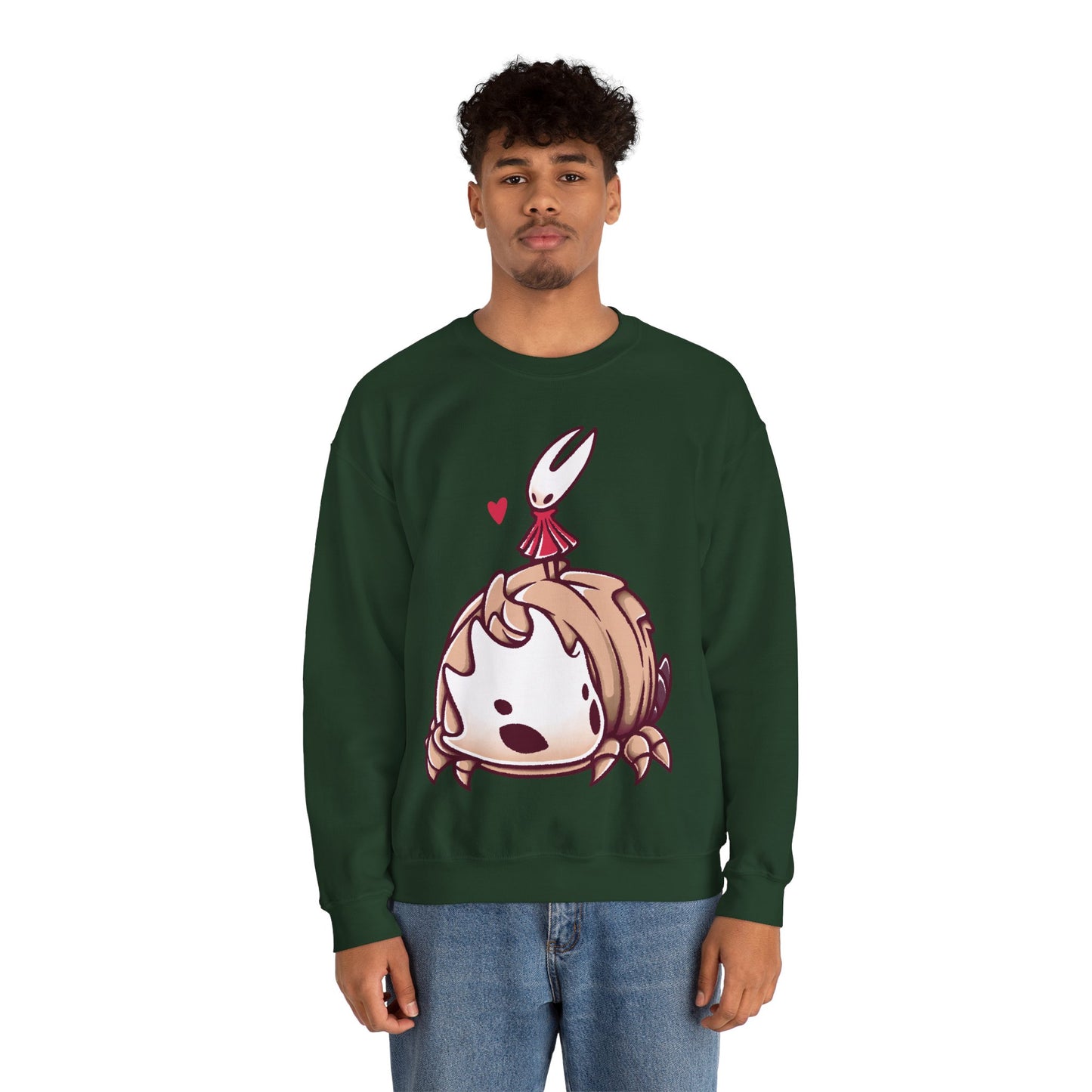 Hornet & Bell Beast Hollow Knight Silksong Unisex Crewneck Sweatshirt