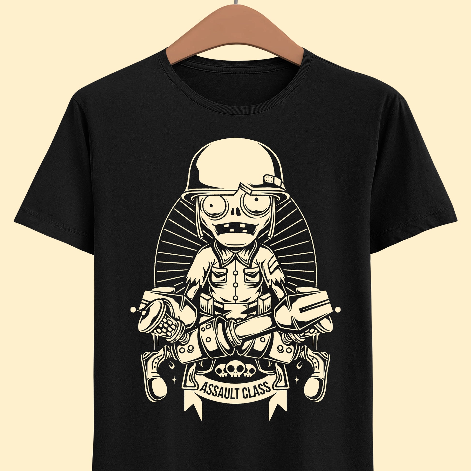Gamer t-shirt inspired by Foot Soldier (assault class) of Team Zombies from Plants vs Zombies Garden Warfare, Plants vs Zombies Garden Warfare 2 & Plants vs. Zombies: Battle for Neighborville third-person shooter video games.

pvz, plants vs zombies, plants vs zombies 3, neighborville, pvz garden warfare 2, gaming, gamer, video games, video game, pvzgw2, foot soldier, plants vs zombies garden warfare t-shirt, plants vs zombies garden warfare 2 t-shirt, pvzgw2 t-shirt, pvzgw t-shirt