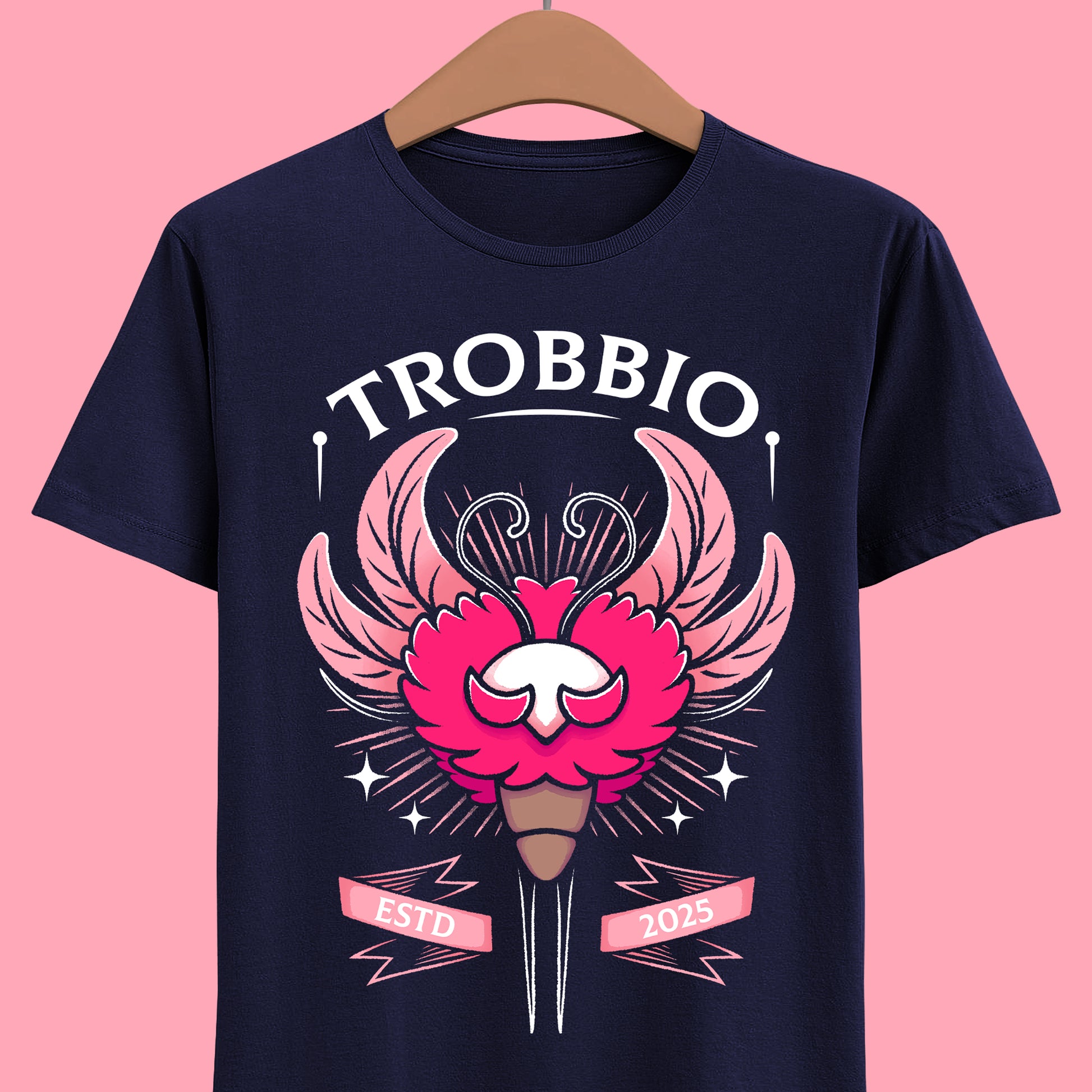 Gamer t-shirt inspired by Trobbio (master of the stage, the brush and the voice) from Hollow Knight Silksong metroidvania video game.

hollow knight, hollow knight silksong, hollow knight silksong hornet t-shirt, hollow knight silksong merch, hollow knight silksong t-shirt, hollow knight silksong hornet tee, hollow knight hornet and lace t-shirt, hollow knight silksong indie game merch, hollow knight silksong hornet shirt, hollow knight the knight t-shirt, hollow knight silksong trobbio t-shirt