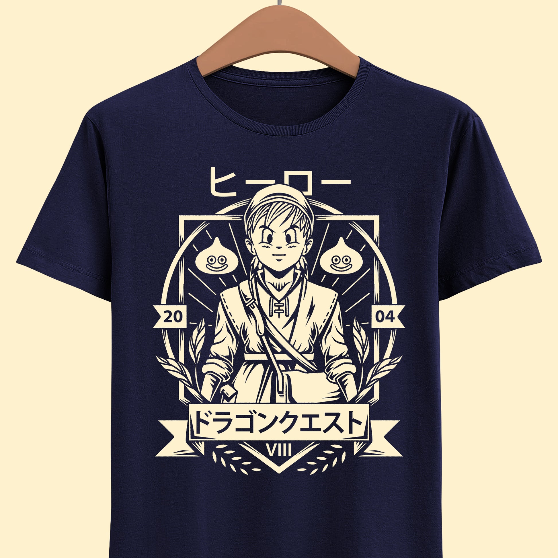 Gamer t-shirt design inspired by Eight the hero from Dragon Quest VIII jrpg video game.

dragon quest, dragon quest viii, dragon quest xi, king slime, slime, rpg video game, video games t-shirt, jrpg games tee, gaming shirt, gamer, chrono trigger, final fantasy, yangus, dqviii t-shirt, dragon quest slime t-shirt, dragon quest king slime t-shirt, dragon quest viii eight t-shirt, dragon quest, dragon quest viii journey of the cursed king t-shirt