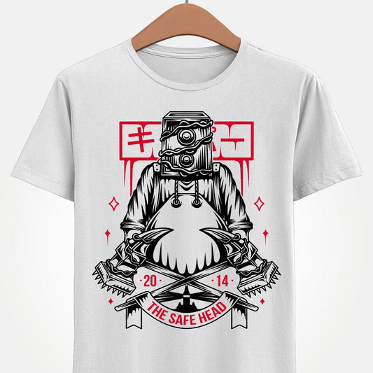 Gamer t-shirt inspired by The Keeper from The Evil Within and The Evil Within 2 survival horror video games. Survive the Stem in Beacon Mental Hospital and Union with this t-shirt.

the evil within, the evil within 2, the evil within sebastian castellanos t-shirt, the evil within the keeper t-shirt, the evil within ruvik t-shirt, the evil within juli kidman t-shirt, the evil within joseph oda, the evil within survival horror game t-shirt, the evil within stem t-shirt, the evil within union t-shirt